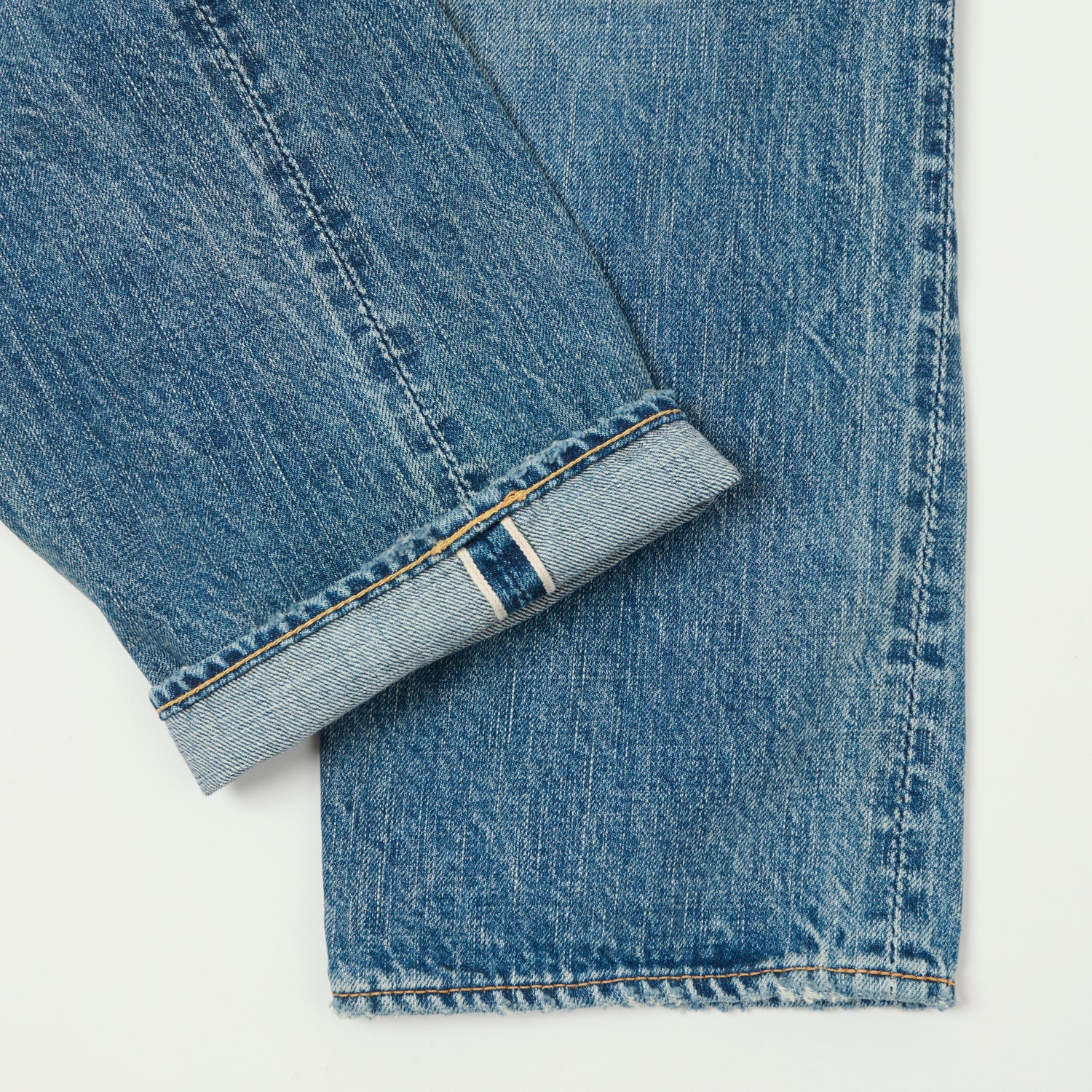 Full Count 1341 1103W 13.7oz 'Clean Straight' Jean - Premium Raw Denim Jeans for Men | Classic Straight Leg Fit | Dartford Wash | Perfect for Casual Wear & Everyday Outfits