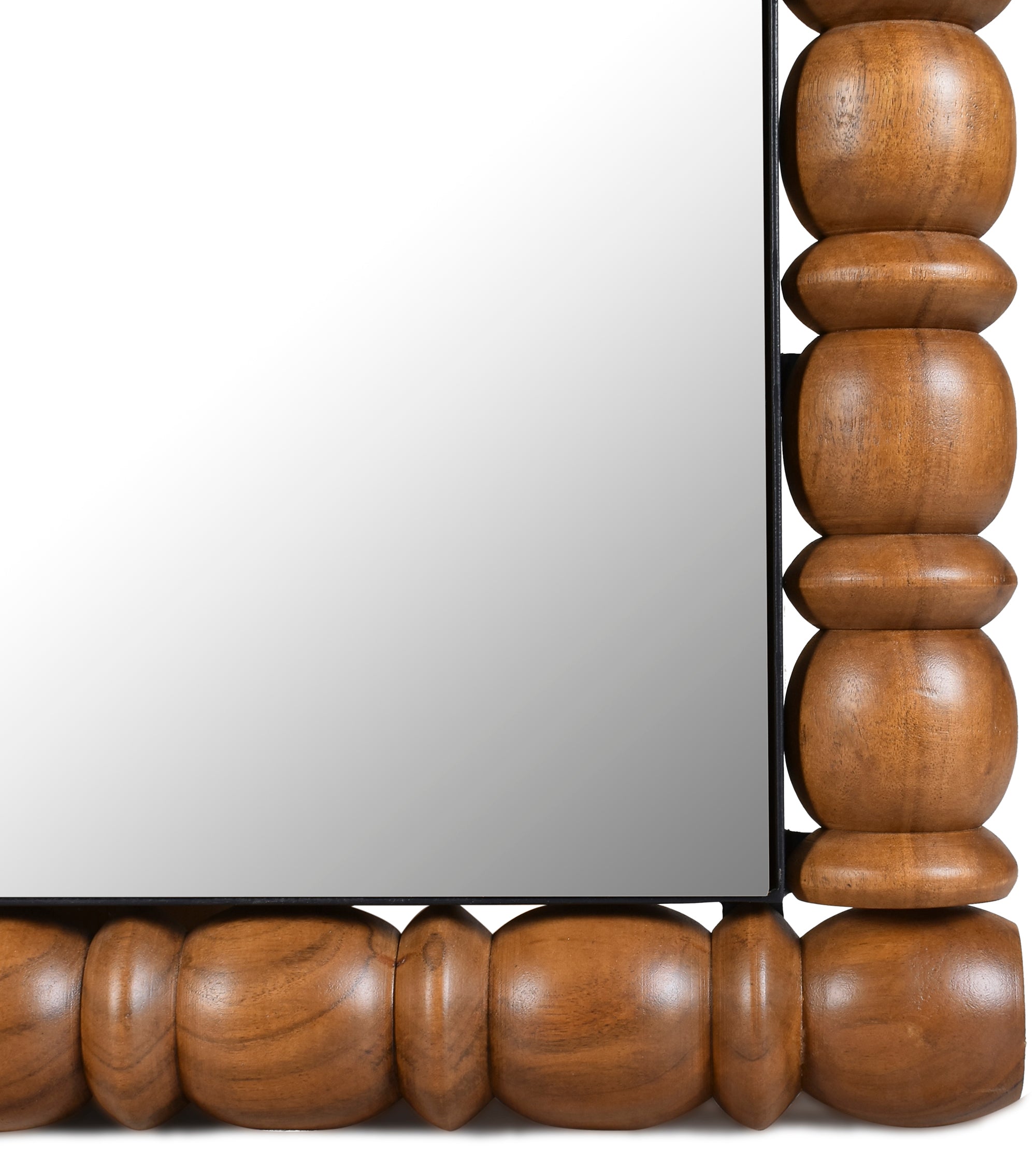 Aubrey Mirror 65M - Full Length Wall Mirror with Rustic Wood Frame, Perfect for Bedroom, Living Room, and Entryway Decor
