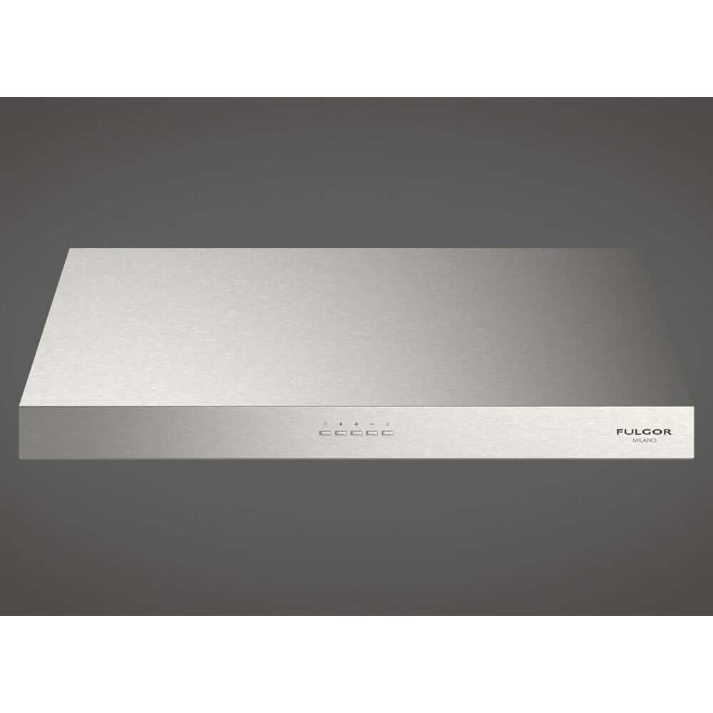 Fulgor Milano 30 Inch 450 CFM Stainless Steel Under Cabinet Range Hood - F4UC30S1 | Powerful Kitchen Ventilation for Smoke & Odor Removal | Perfect for Modern Home Cooking