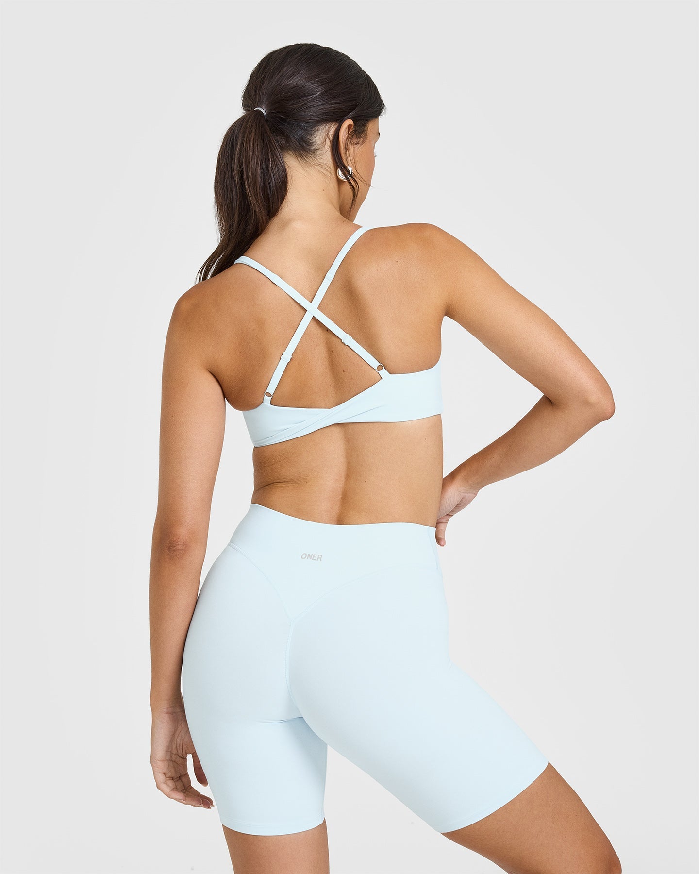 Cloud Blue Wireless Bralette - Seamless Comfort for Everyday Wear | Perfect for Yoga, Lounge & Sleep