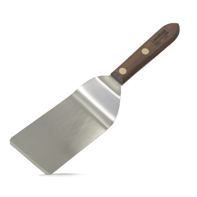 Lamson Easy Entry Turner 2x4 - Professional Stainless Steel Spatula for Cooking, Flipping & Serving - Perfect for Grilling, BBQ, Pancakes & Burgers