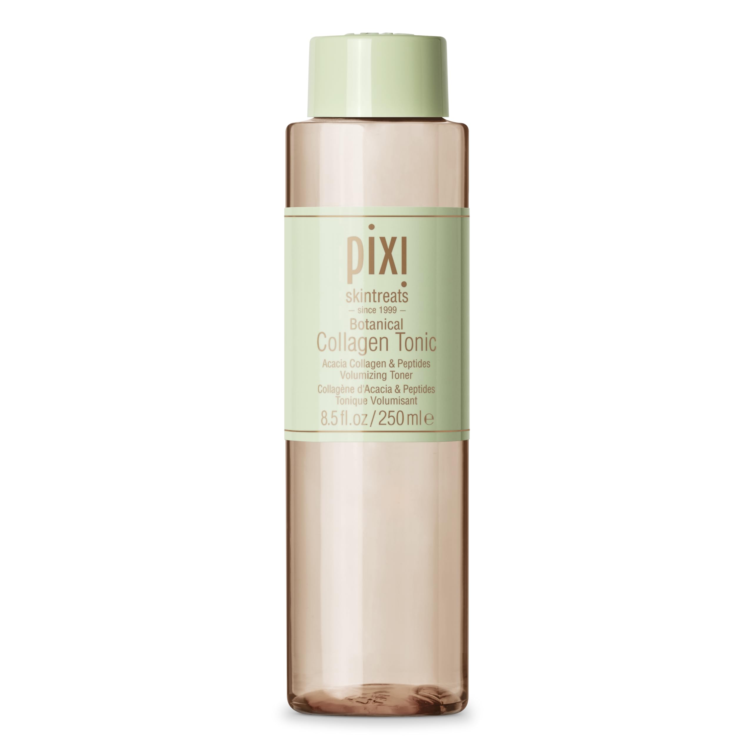 Pixi Botanical Collagen Tonic - Volumizing & Hydrating Facial Toner with Peptides & Botanicals for Firming & Revitalizing Skin | Alcohol-Free Daily Moisturizer | 250ml/8.5oz | Perfect for Morning & Night Skincare Routine