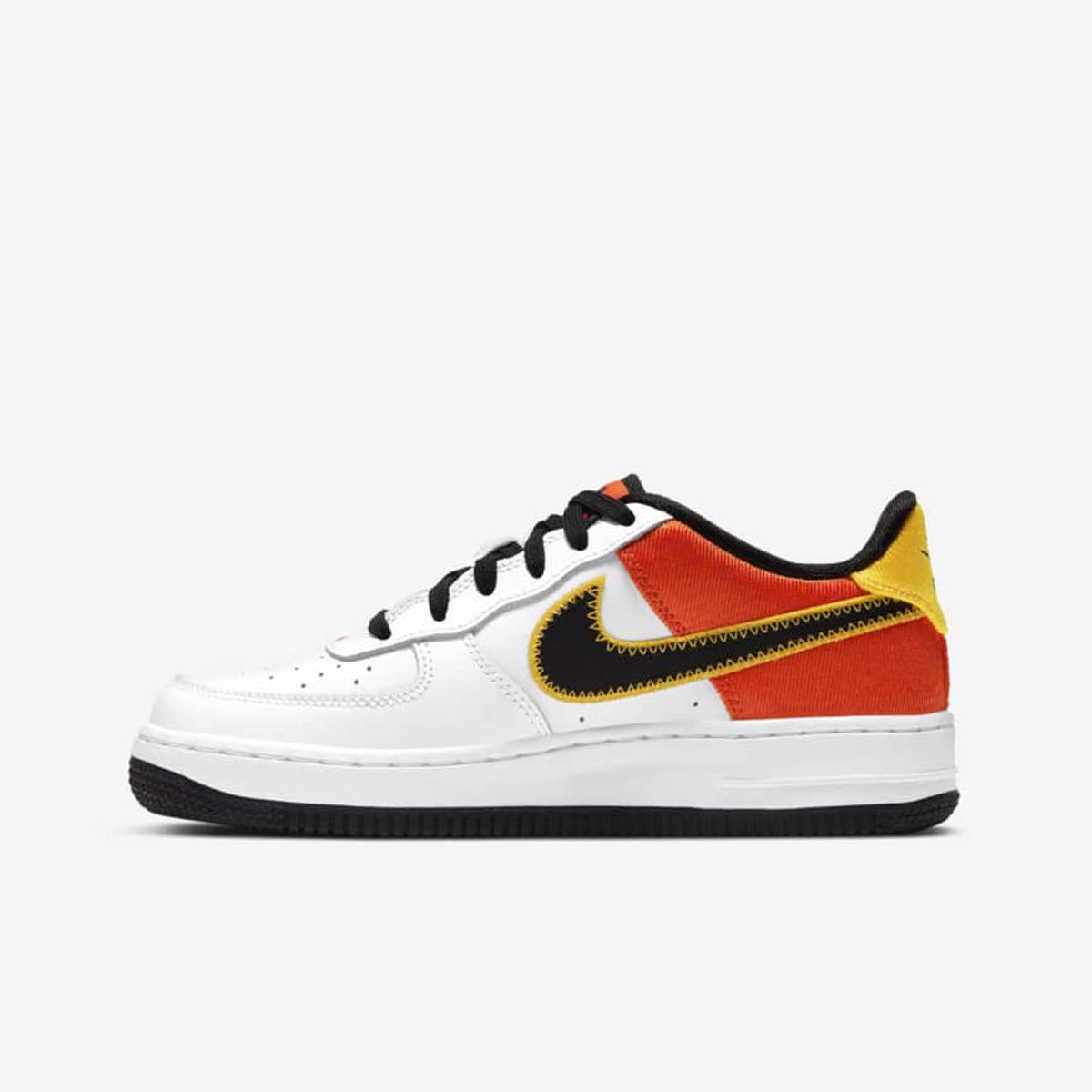 Nike Air Force 1 LV8 Kids' Basketball Shoes - White/Black DD9530-100 (Grade School Size 6) | Stylish Sneakers for Boys & Girls, Perfect for School, Sports & Casual Wear