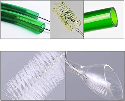 2 Pack Aquarium Tube Cleaning Brushes - Flexible Double Ended 61