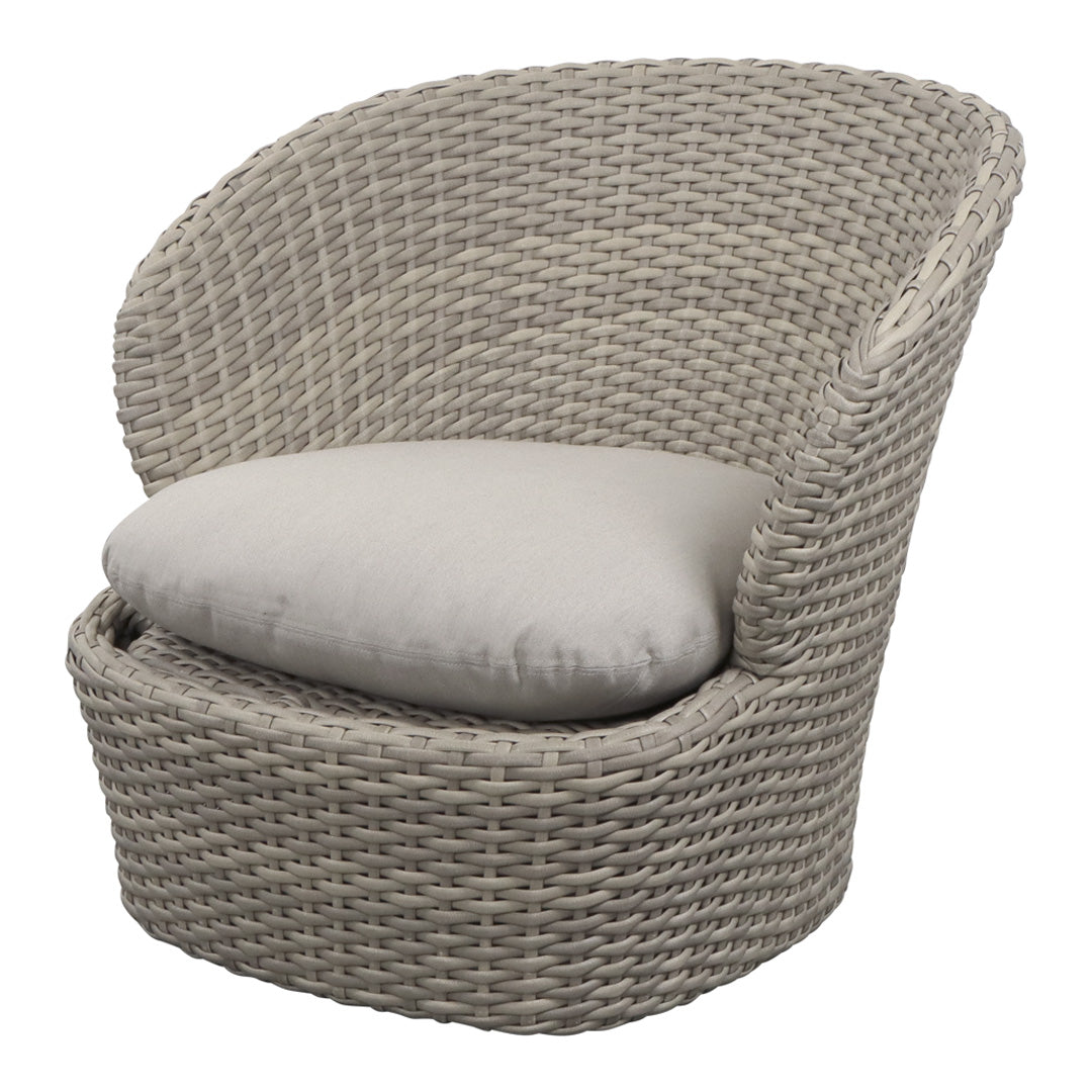 Coast Lounge Chair with Swivel Base - 360° Rotating Modern Accent Chair for Living Room, Bedroom & Patio - Comfortable Reading & Relaxation Chair