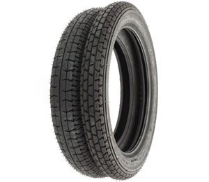 Metzeler Block C Tire Set for Yamaha RD400 XS400 Motorcycles - High-Performance Motorcycle Tires - Perfect for Street Riding, Commuting & Vintage Bike Restoration