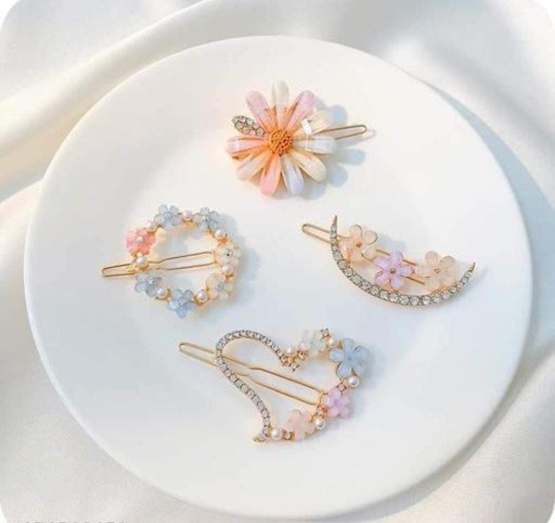 Elegant Korean Hair Accessories for Women & Girls - Perfect for Thick Long Hair, Parties, Weddings & Daily Styling