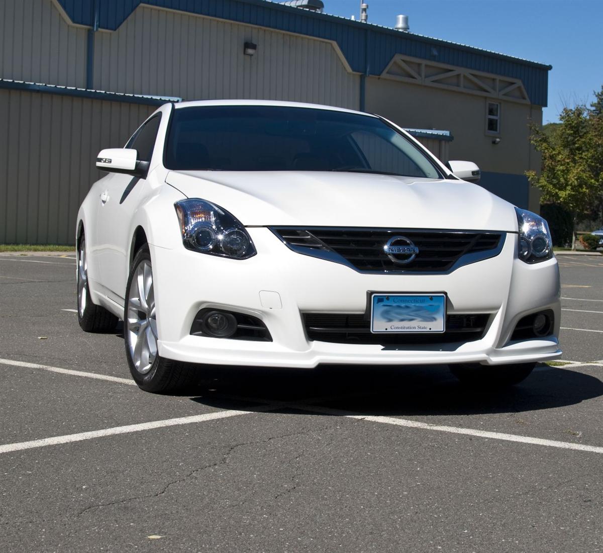 2010-2013 Nissan Altima Coupe Front Lip Spoiler - KB12922 - Enhance Aerodynamics & Sporty Look for Street Racing & Car Shows
