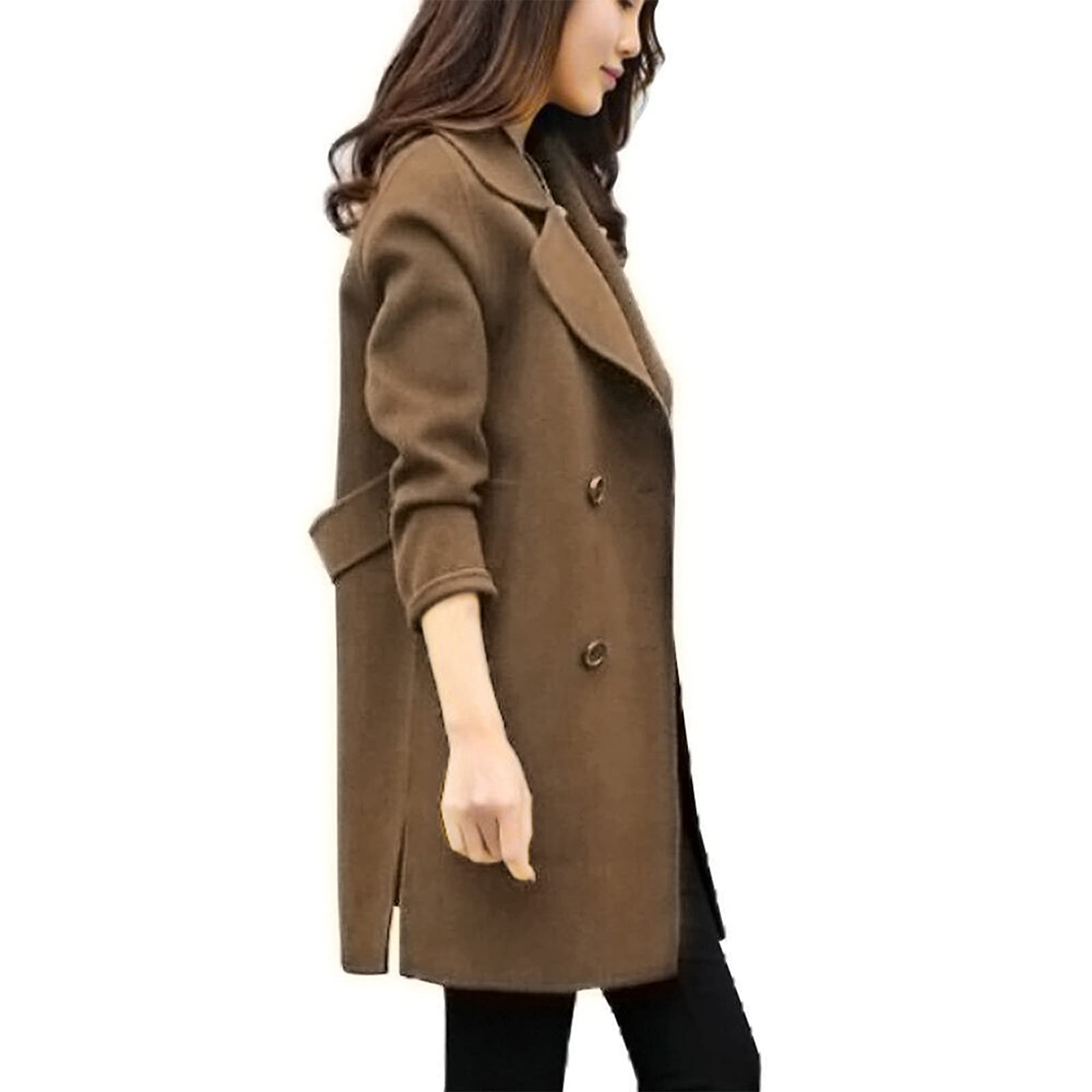Women's Warm Winter Coat - Fashionable Slim Overcoat & Casual Jacket for Autumn & Winter | Perfect for Office, Travel & Outdoor Activities