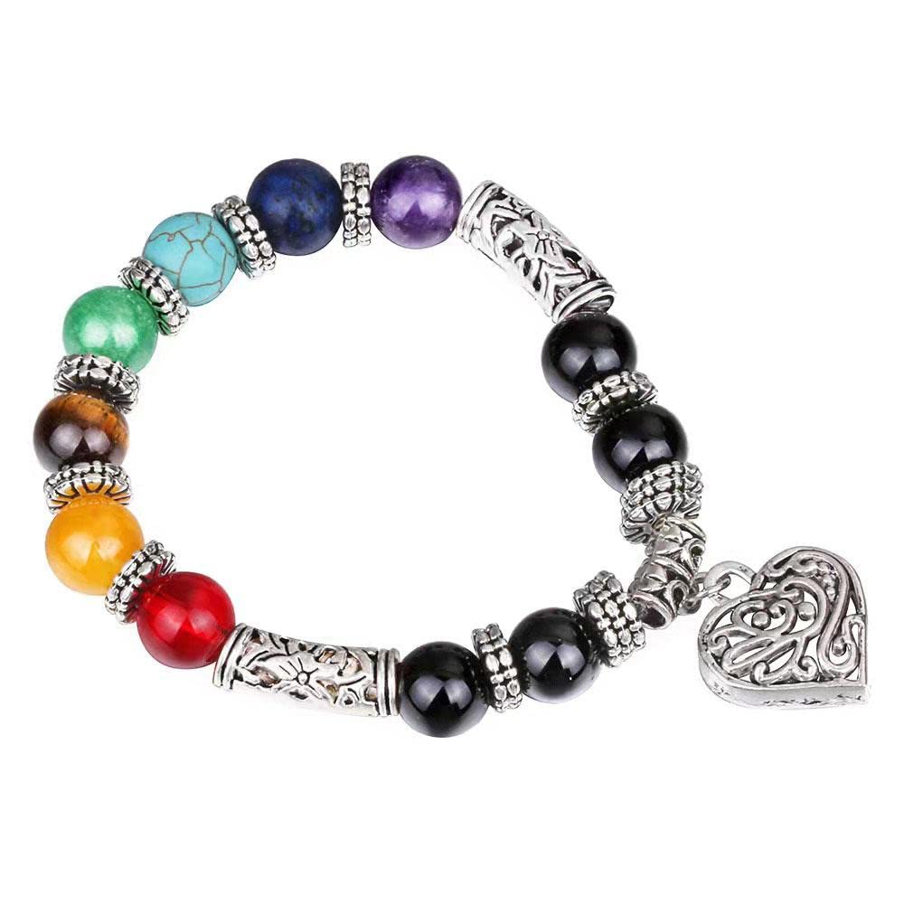 Solar System Beaded Bracelets for Women & Men - 10MM Chakra Stone Diffuser Aromatherapy Yoga Bracelet Set | Handmade Bead Bracelets for Meditation, Healing & Spiritual Practice | Perfect for Yoga, Reiki & Daily Wear