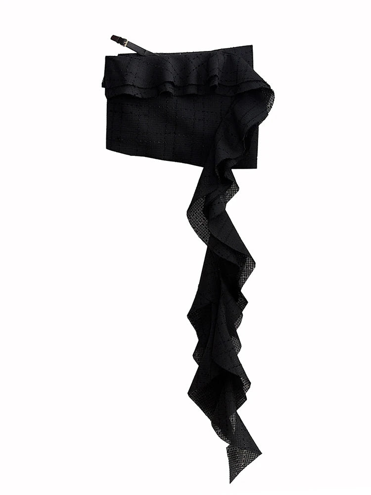 Asymmetrical Summer Skirts for Women - High Waist Flowy Skirt with Minimalist Design | Perfect for Beach Vacations, Date Nights & Casual Outfits