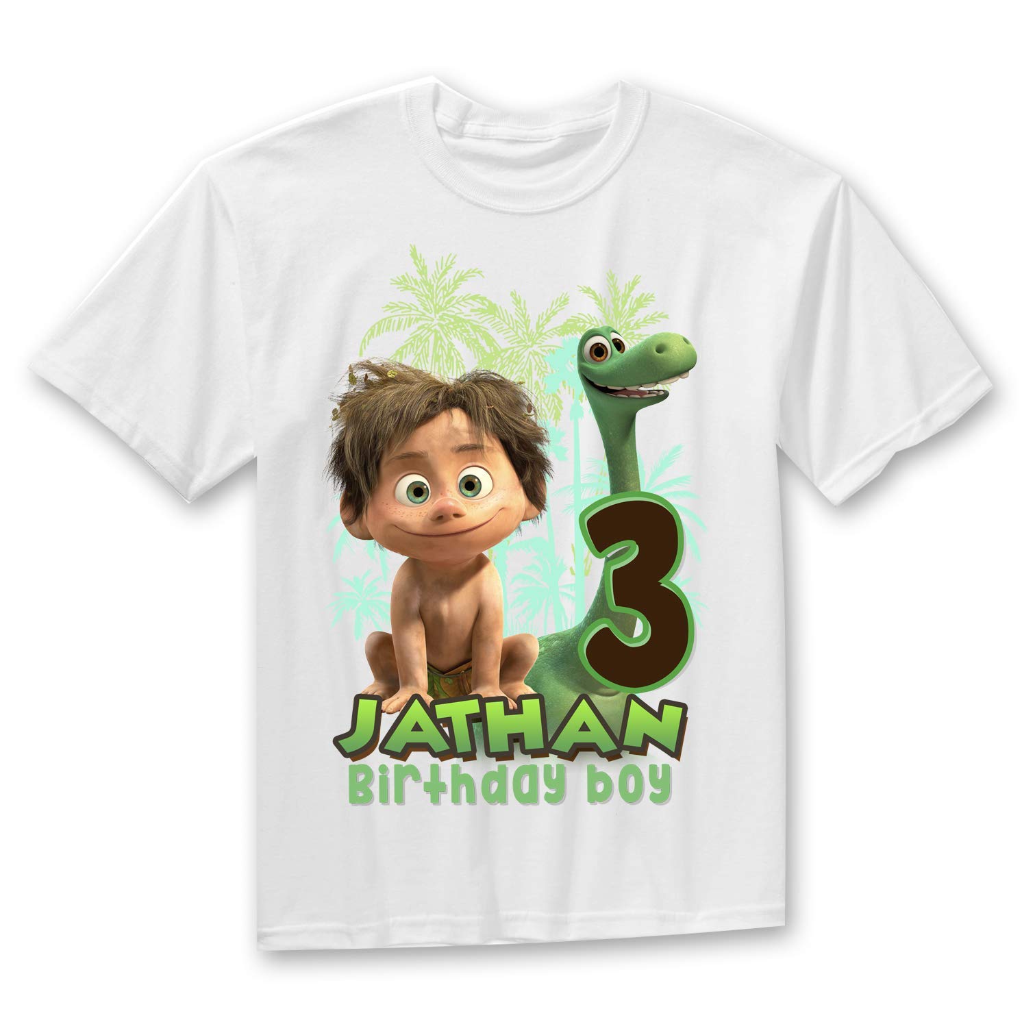 Cute Dinosaur Birthday T-Shirt for Kids - Fun Dino Graphic Tee for Birthday Parties & Celebrations - Perfect for Dinosaur Theme Events, School Days & Playdates