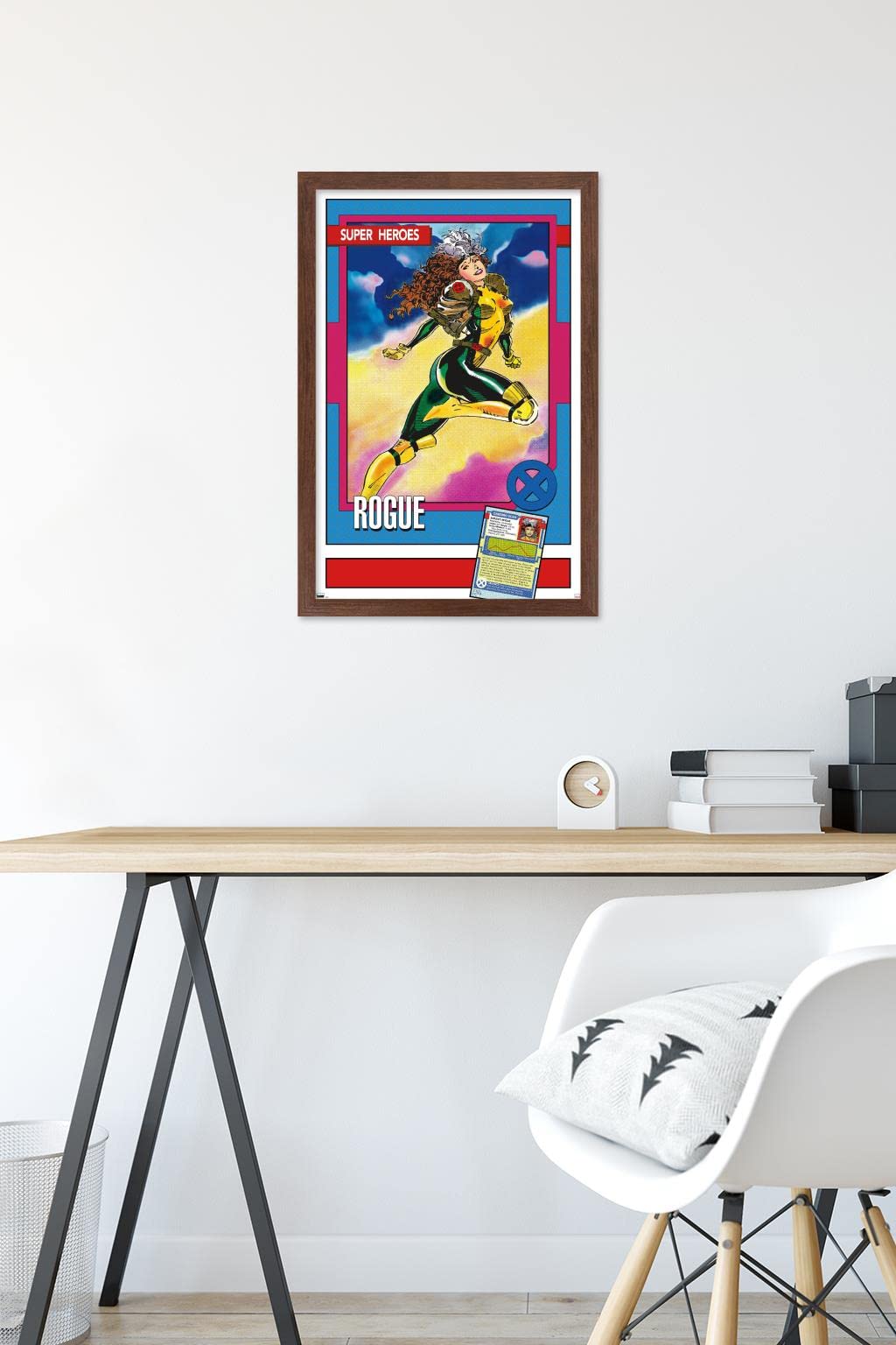 Trends International Marvel Trading Cards - Rogue Wall Poster, 14.725