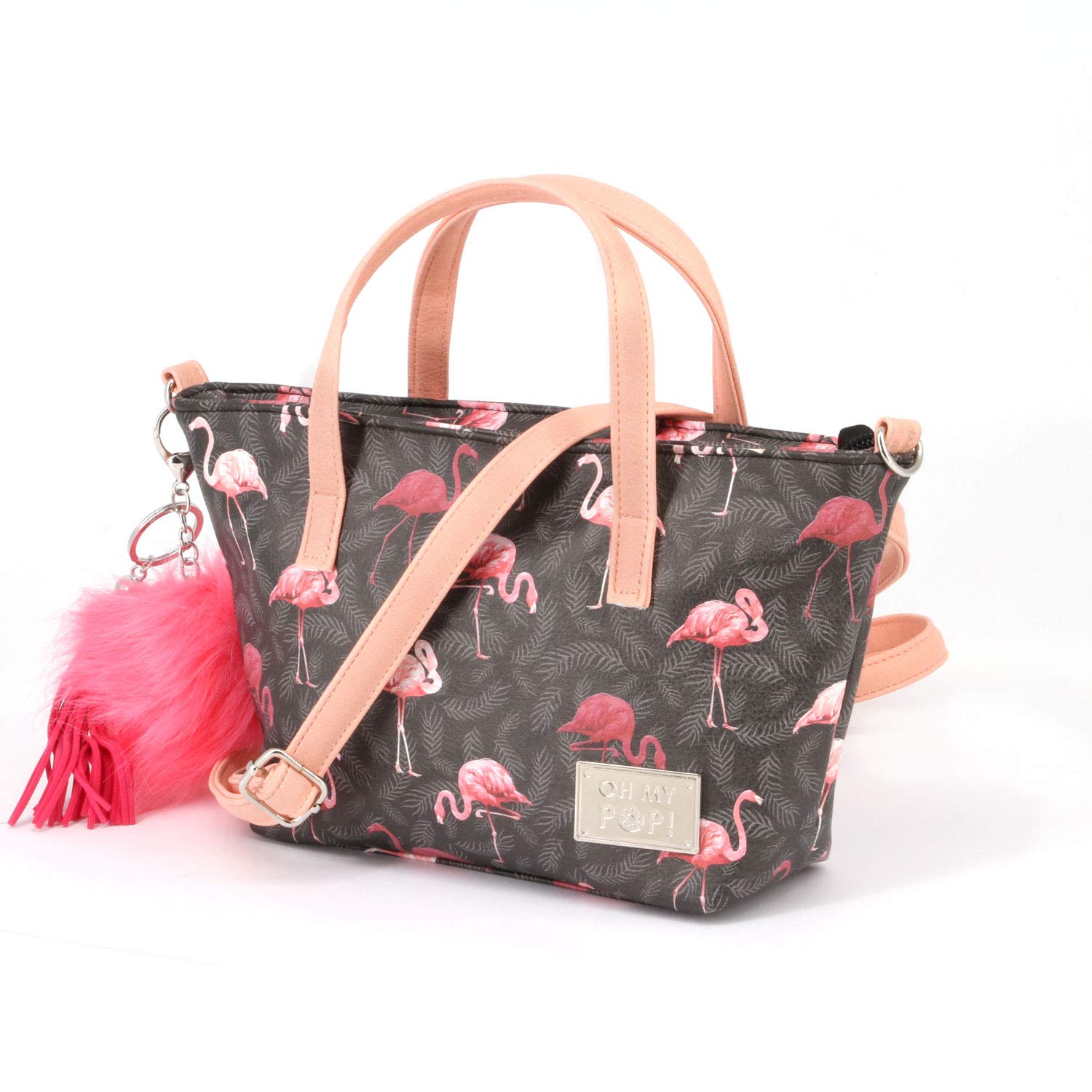Oh My Pop! Flaminpop Small Messenger Tote Bag - Stylish Crossbody Handbag for Women, Perfect for Work, Travel & Daily Use
