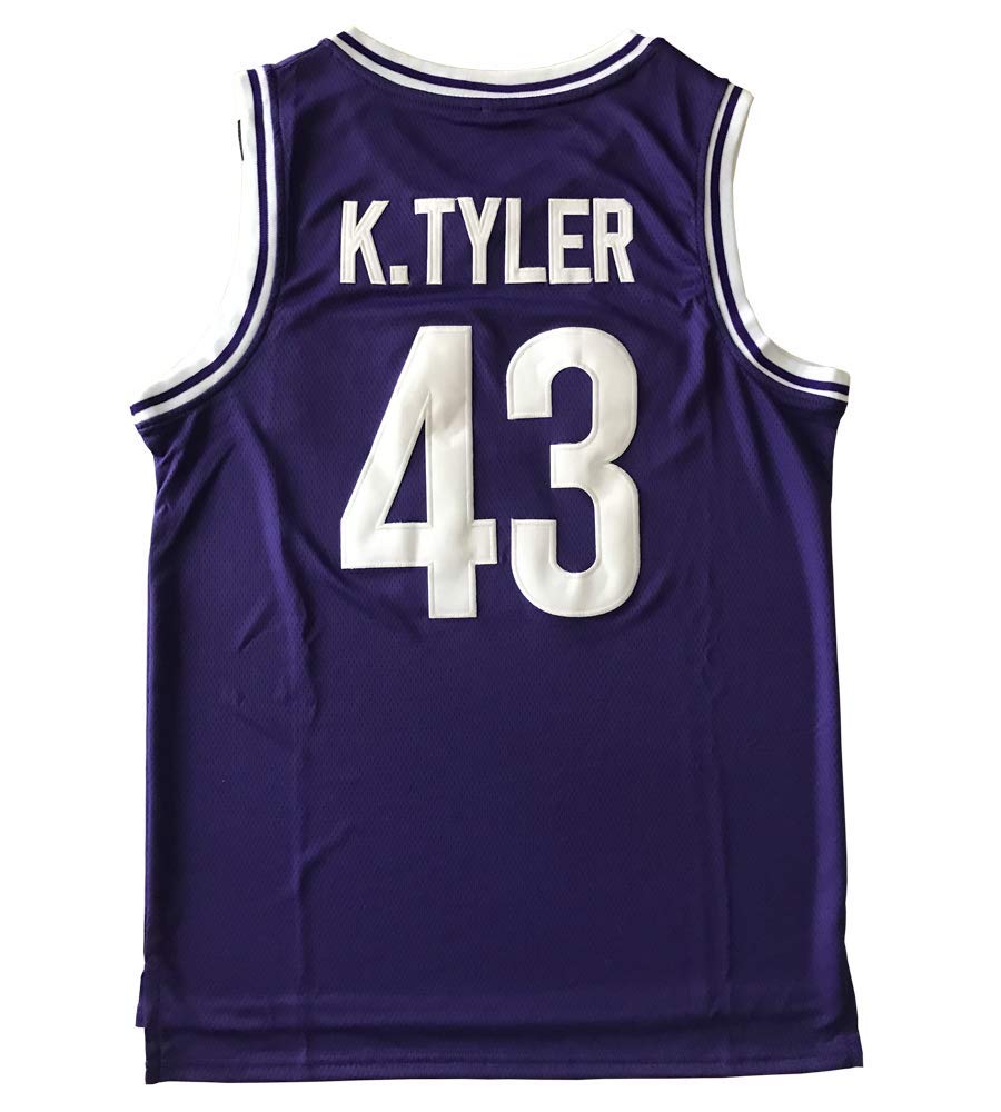BOROLIN Kenny Tyler Basketball Jersey #43 - Authentic NBA Replica Shirt for Fans & Players - Perfect for Games, Parties & Sports Events