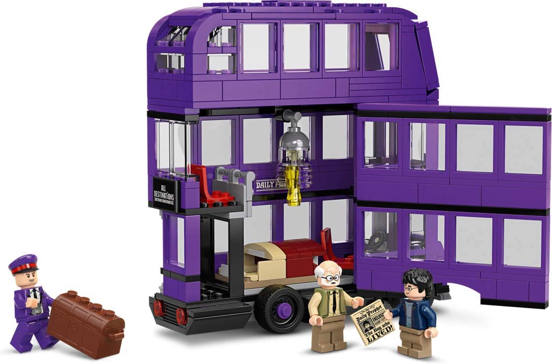 LEGO Harry Potter Knight Bus 75957 Building Kit - Collectible Toy Set for Kids & Adults - Perfect for Harry Potter Fans, Gifts & Home Decor Display
