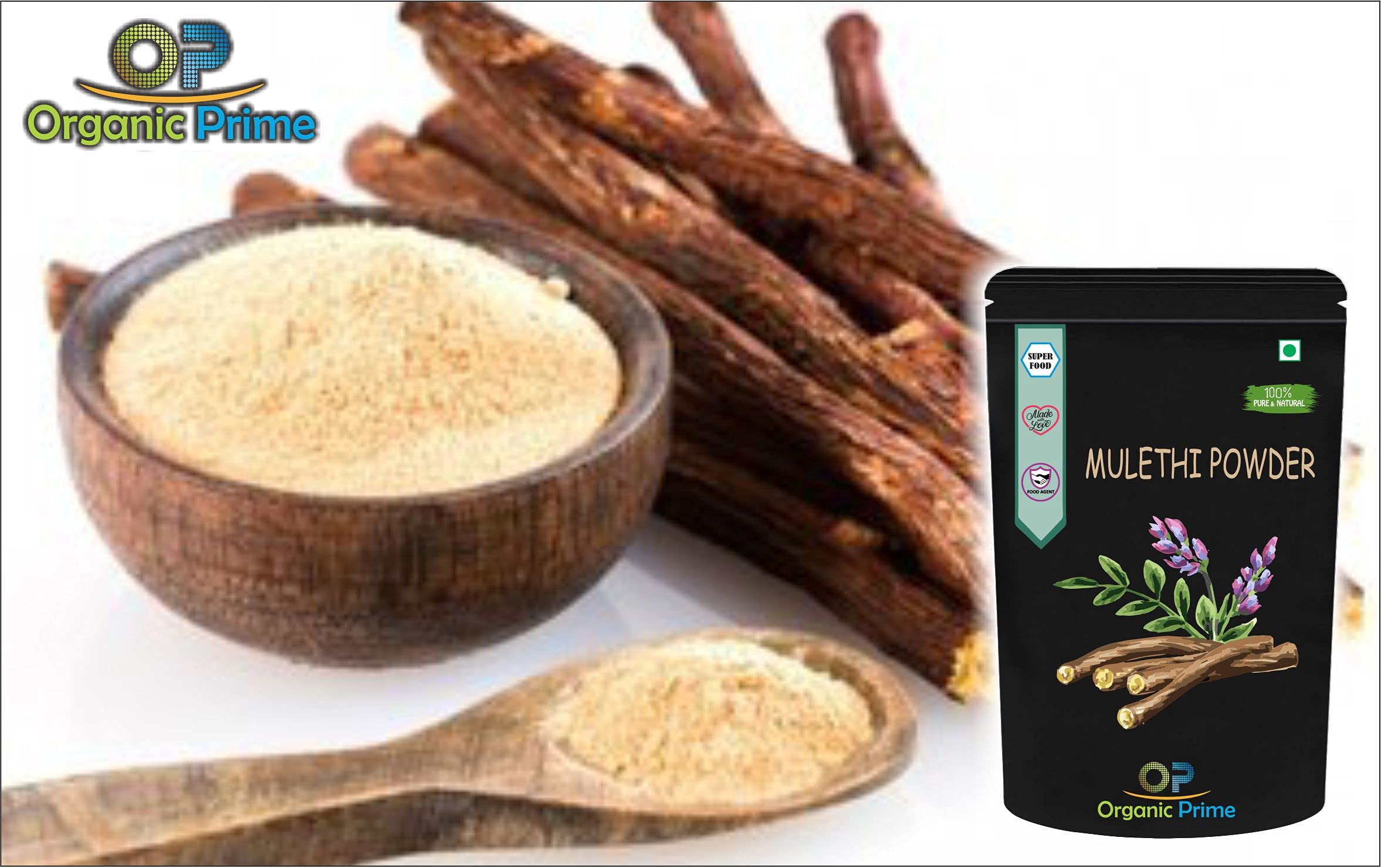 Organic Mulethi Powder for Skin & Hair Care - Whitening & Glow | 200g