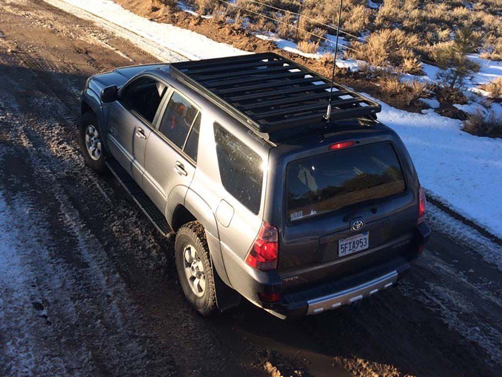 2003-2009 Toyota 4Runner Slimline II Roof Rack Kit - Heavy Duty Aluminum Cargo Carrier for Camping, Off-Road & Outdoor Adventures