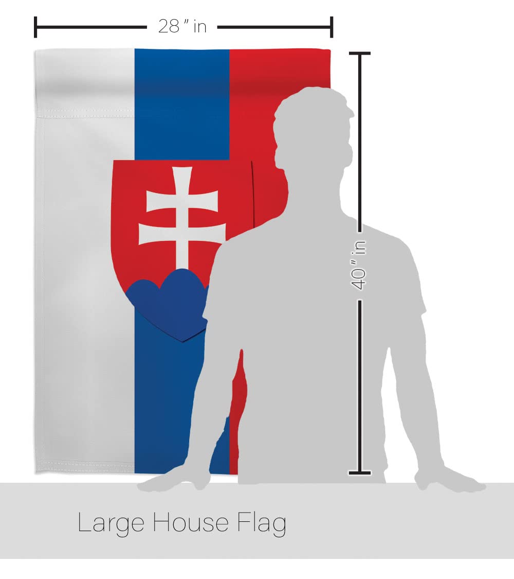 Slovakia National Flag Set 28x40
