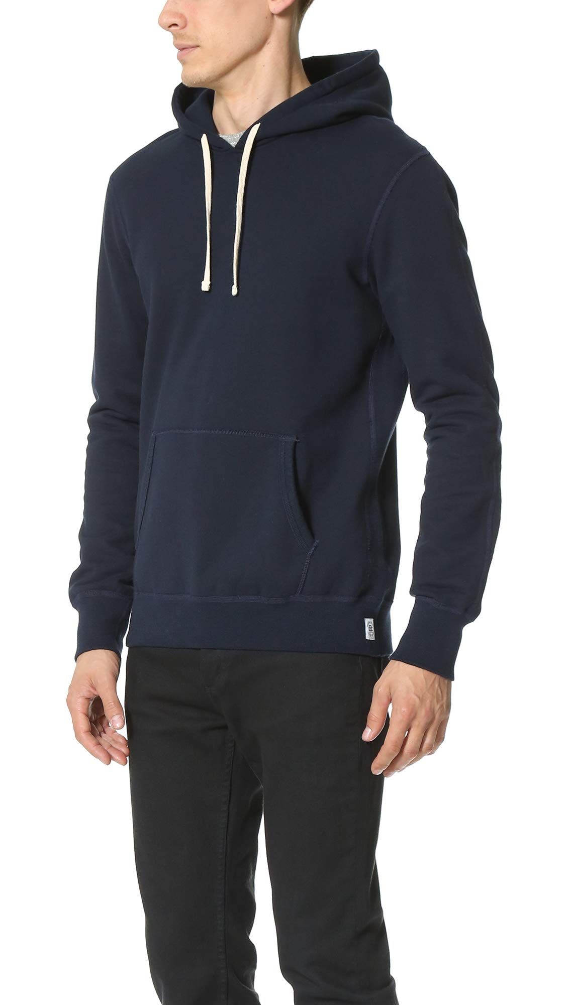 Men's Midweight Terry Slim Hoodie - Comfortable & Stylish Pullover for Casual Wear, Gym, and Outdoor Activities