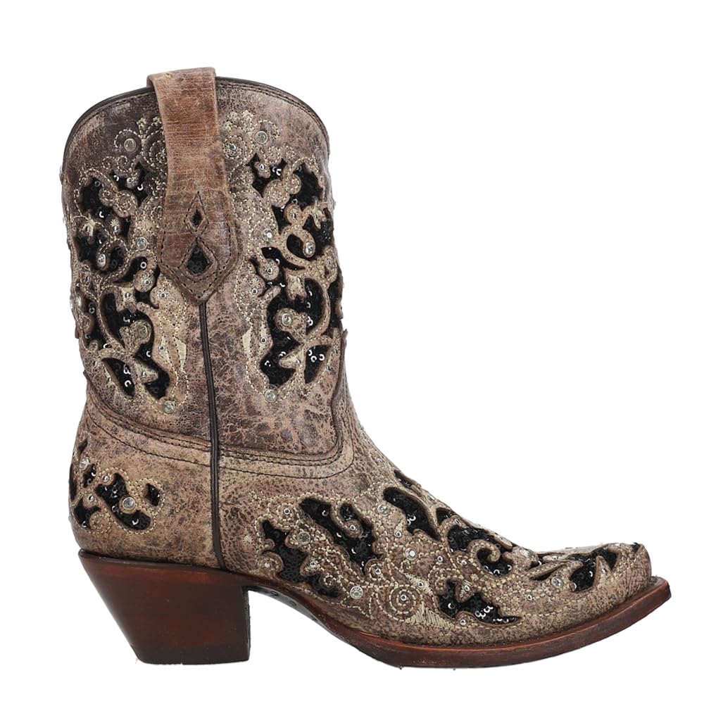 Women's Corral A3550 Cowboy Boots - Stylish Western Boots for Riding, Dancing & Everyday Wear
