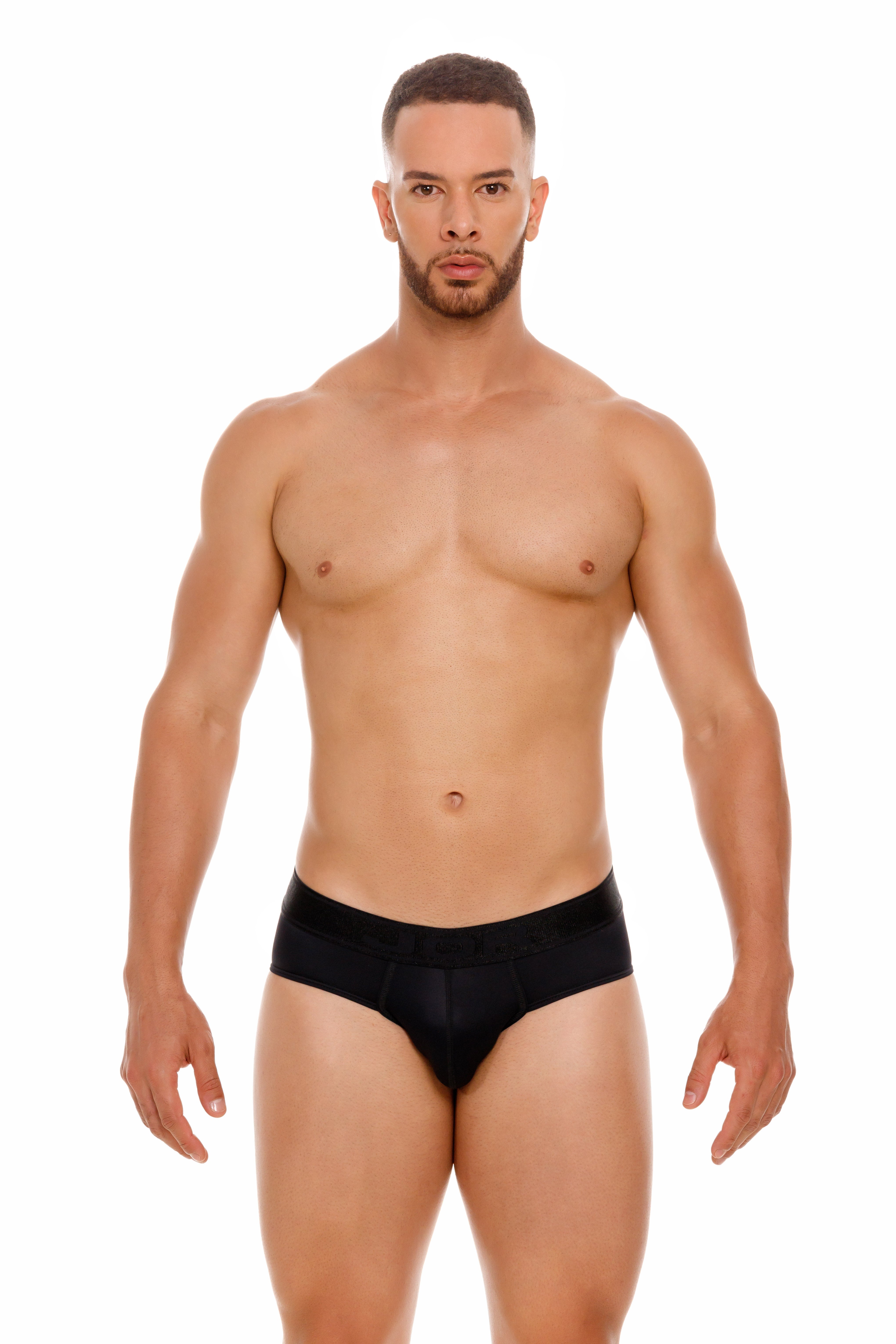JOR Element Brief Black - Stylish and Comfortable Men's Underwear for Everyday Wear, Workout, and Travel