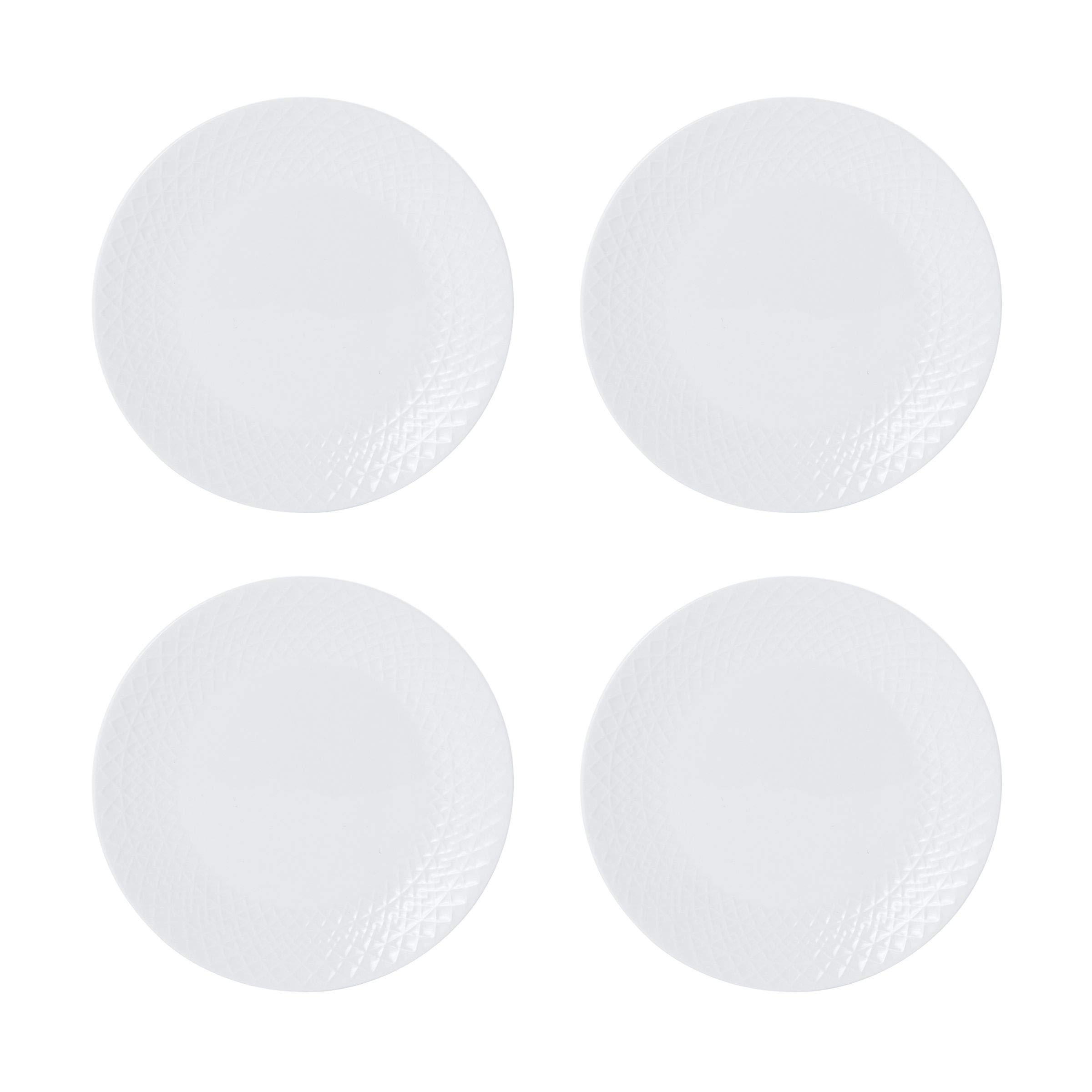 Mikasa Jenna 16-Piece Dinnerware Set for 4 - Elegant Porcelain Dinner Plates, Bowls, Cups & Saucers - Perfect for Family Dinners, Entertaining Guests & Holiday Meals