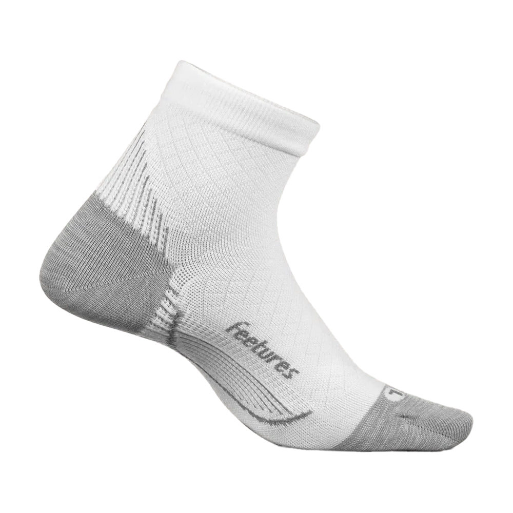 Feetures PF Relief Ultra Light Quarter Socks - Best Plantar Fasciitis Support Socks for Running, Hiking & Everyday Comfort