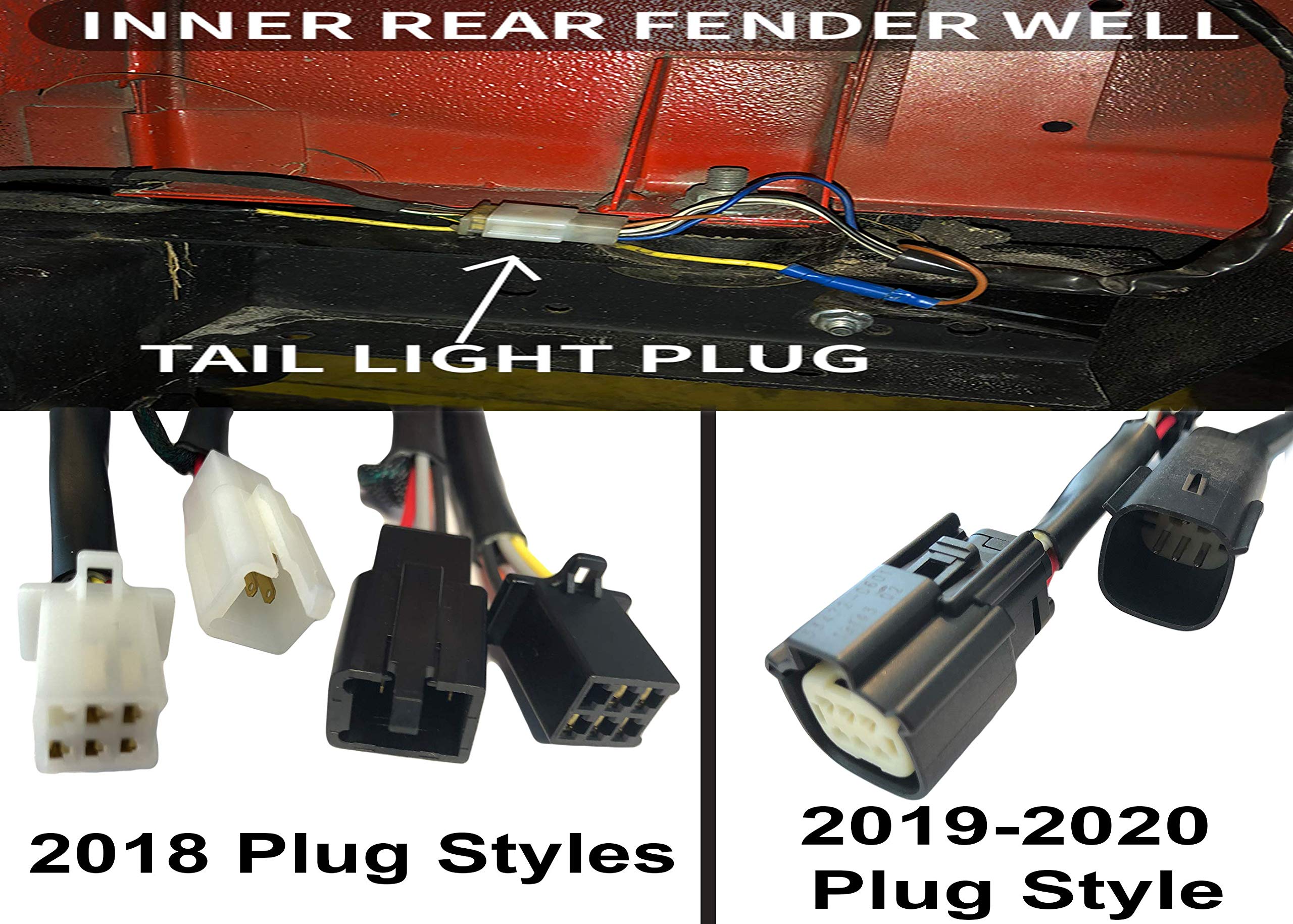 XTC Plug & Play Turn Signal System for Mahindra Roxor UTV (2019-2020) - TSS-ROX-M6 Black - Easy Installation & Enhanced Safety for Off-Road Adventures