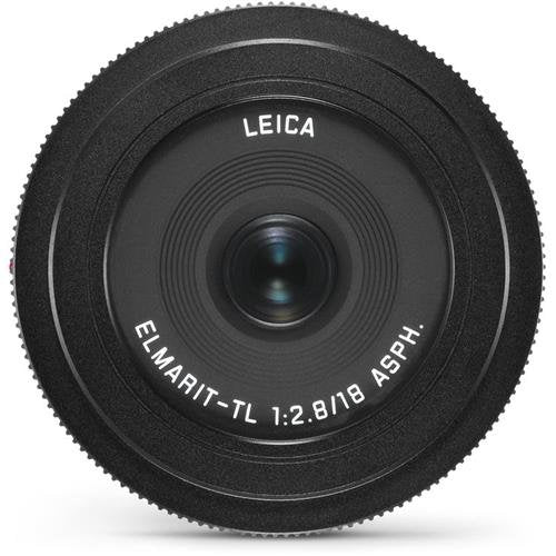 Leica Elmarit TL 18mm f/2.8 ASPH Lens for Mirrorless Cameras - Black Prime Wide Angle Lens | Perfect for Street Photography, Travel & Landscape Shots