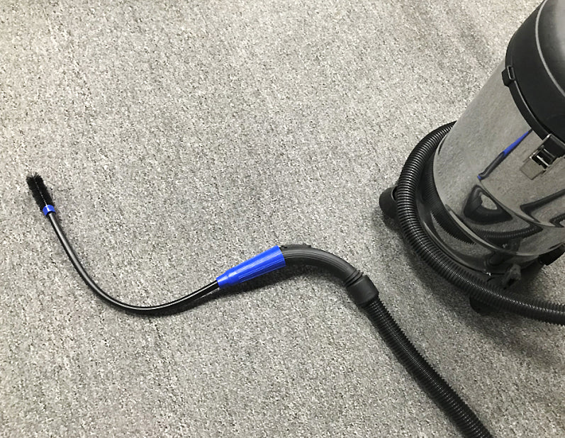 MaximalPower Universal Crevice Brush Vacuum Attachment - 38mm Hose for Deep Cleaning - Perfect for Hard-to-Reach Corners, Car Interiors & Home Appliances