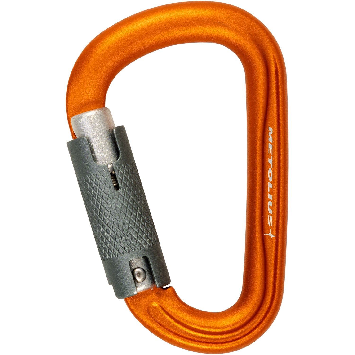 Metolius Element II Auto Lock Carabiner - Lightweight Climbing Carabiner with Keylock System for Rock Climbing, Hiking & Outdoor Adventures