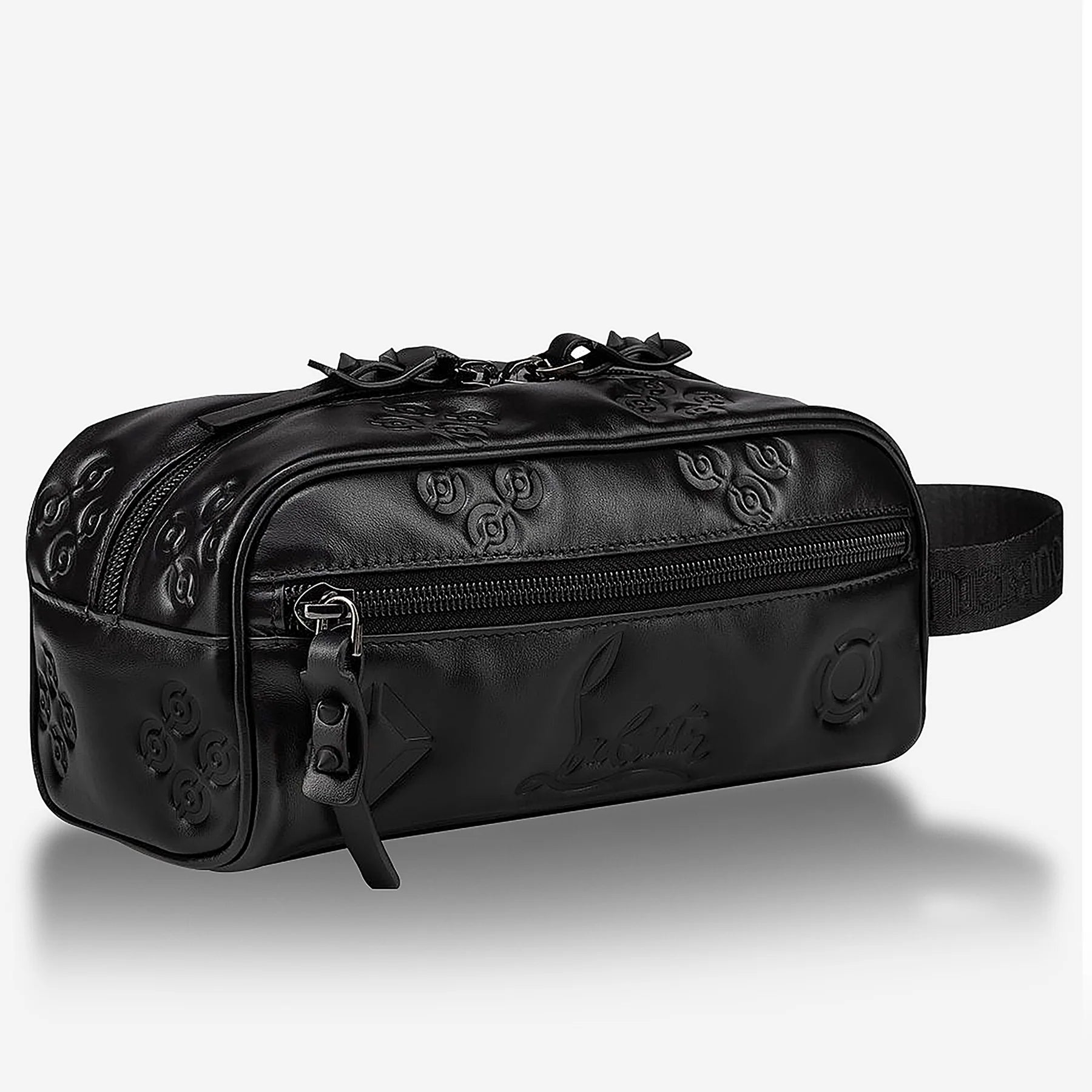 Christian Louboutin Blaster Washbag - Luxury Travel Cosmetic Bag for Men & Women | Perfect for Toiletries, Makeup & Travel Essentials | Waterproof & Stylish Design