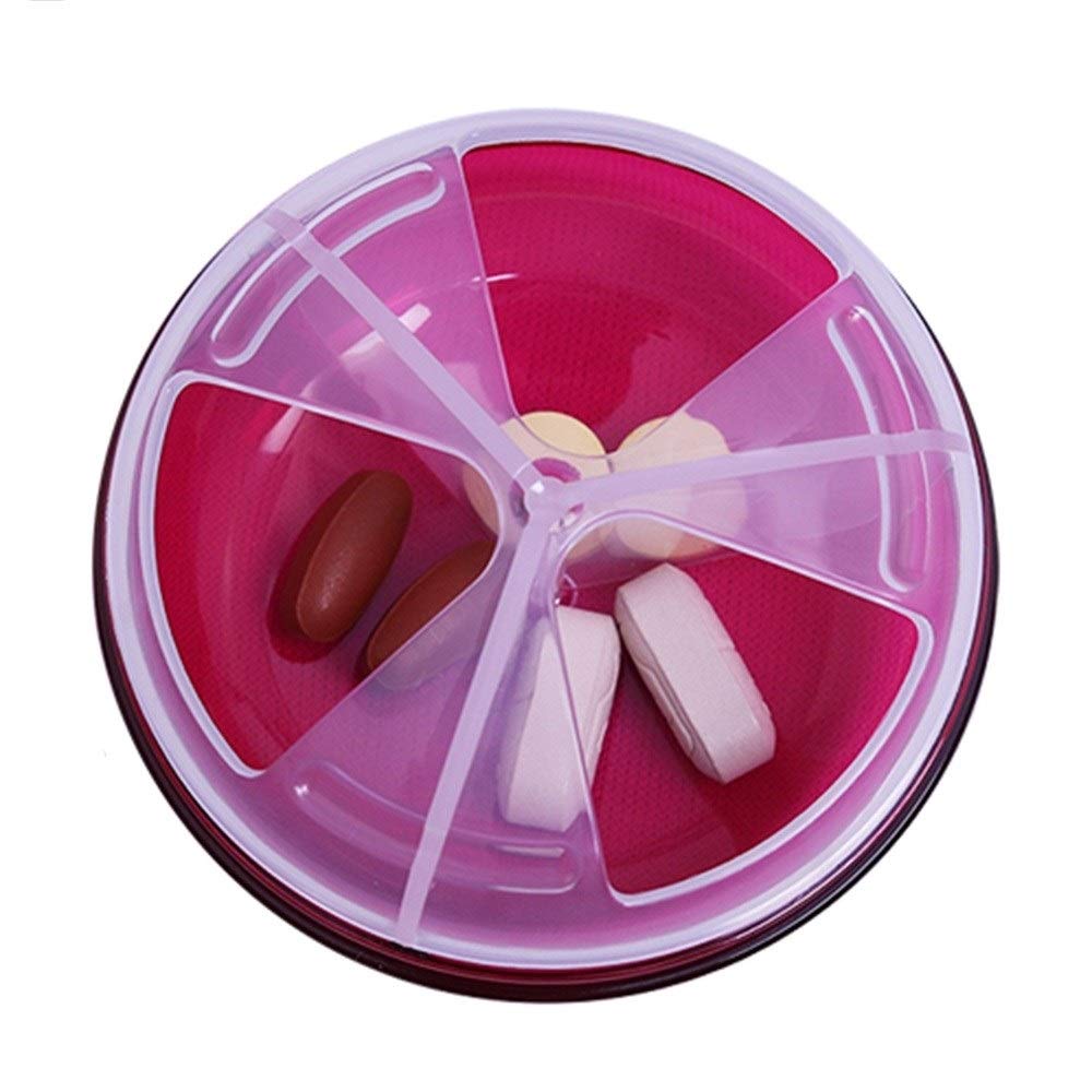 7-Day Travel Pill Organizer Box - Portable, Leak-Proof & Multifunctional Medicine Container for Daily Use, Perfect for Pills, Vitamins, Jewelry or Candy Storage - Ideal for Home, Office & Travel