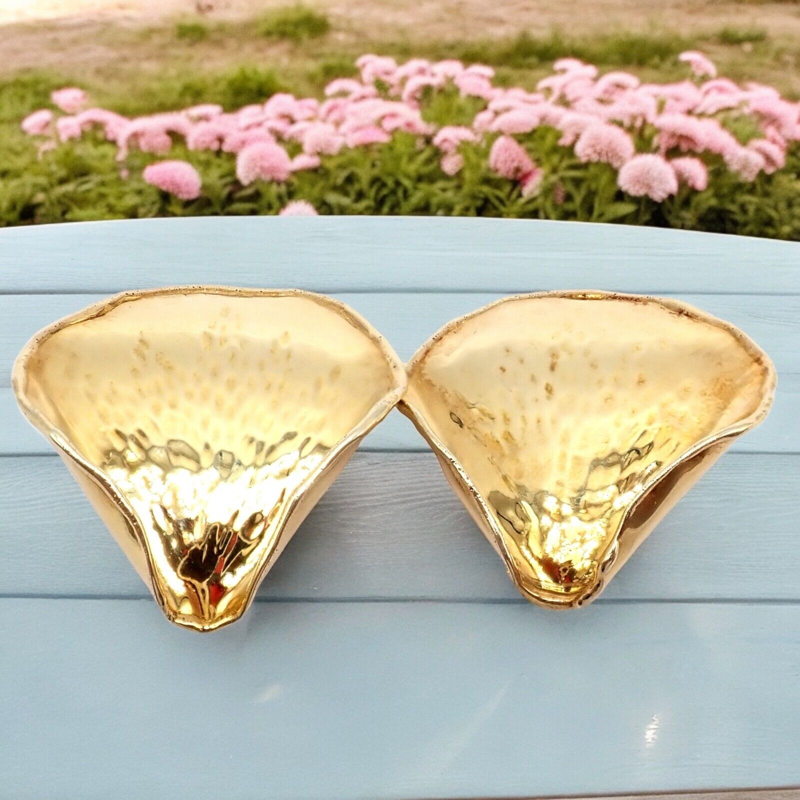 Authentic Tiffany & Co Angela Cummings 18k Yellow Gold Rose Petal Earrings Vintage 1979 - Elegant Jewelry for Weddings, Anniversaries & Special Occasions