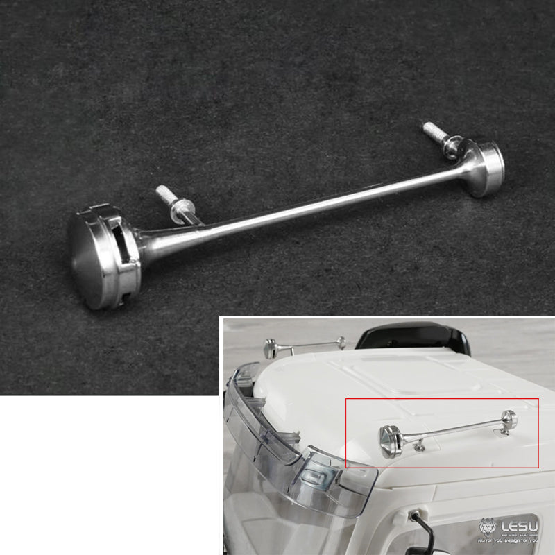 LESU Metal Spare Parts for Tamiya 1/14 Scale 3363 RC Model Cars - DIY Replacement Short & Long Whistle Options - Perfect for RC Car Enthusiasts and Hobbyists
