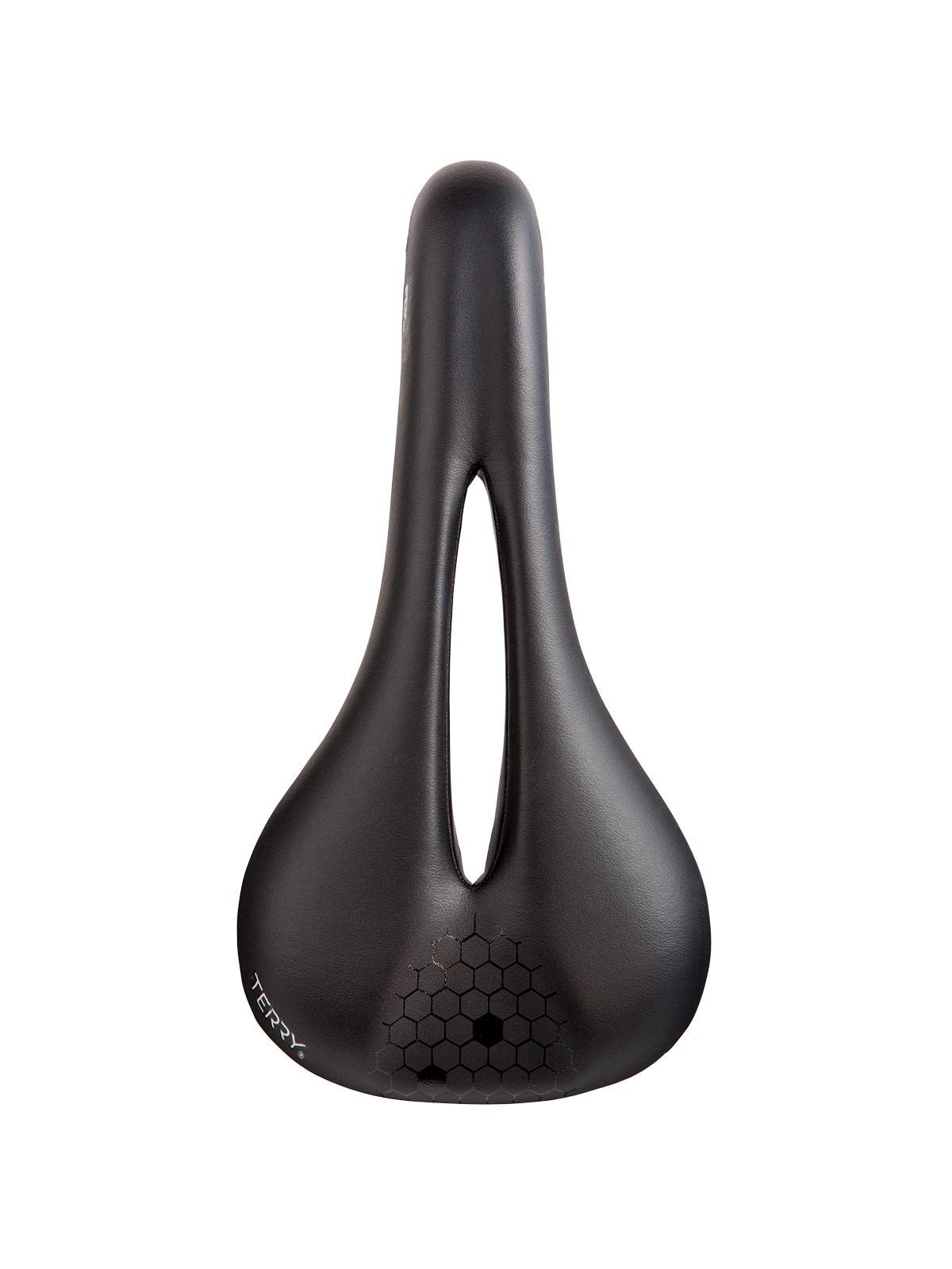 Premium Terry Fly Cromoly Gel Bike Saddle - Ultra Comfortable Men's Bicycle Seat with Thin Gel Layer & Dura-Tek Cover - Ideal for Road Bikes, Mountain Bikes & Long Distance Cycling - Black