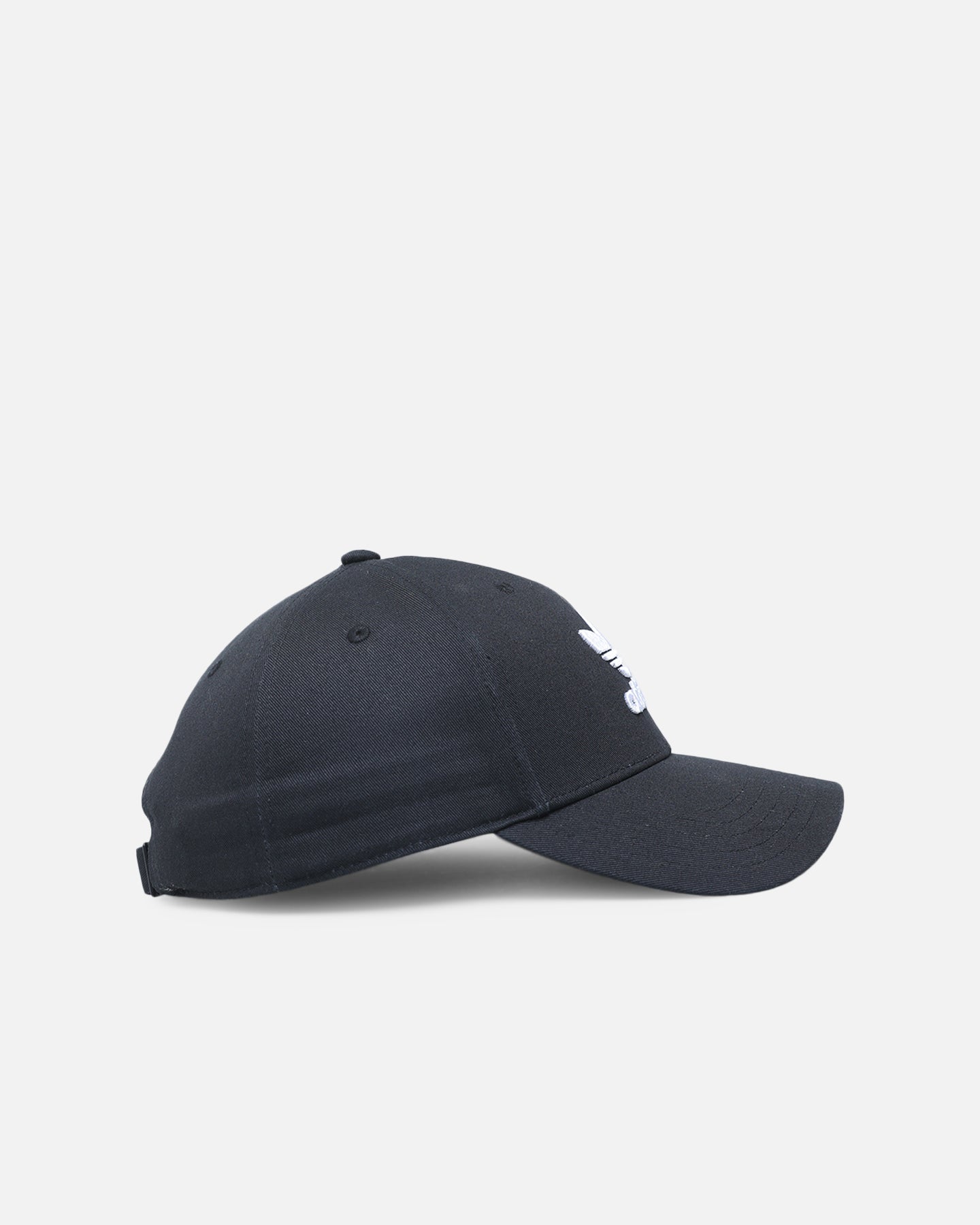 Adidas Baseball Classic Trefoil Strapback Hat - Black & White Adjustable Snapback Cap for Men & Women - Perfect for Sports, Casual Wear & Outdoor Activities