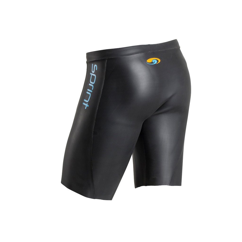 Blueseventy Sprint Short - Neoprene Triathlon Training Shorts for Swim, Bike & Run | Wetsuit Simulation for Competitive Athletes | Perfect for Pool Workouts, Open Water Swimming & Triathlon Events