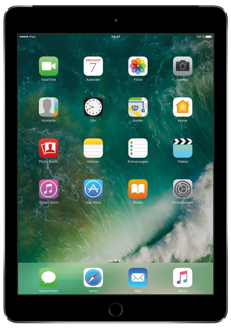Refurbished Apple iPad Air 2 (9.7-inch, 128GB, WiFi + Cellular) - Space Gray | Perfect for Work, Travel & Entertainment | Renewed Premium Tablet