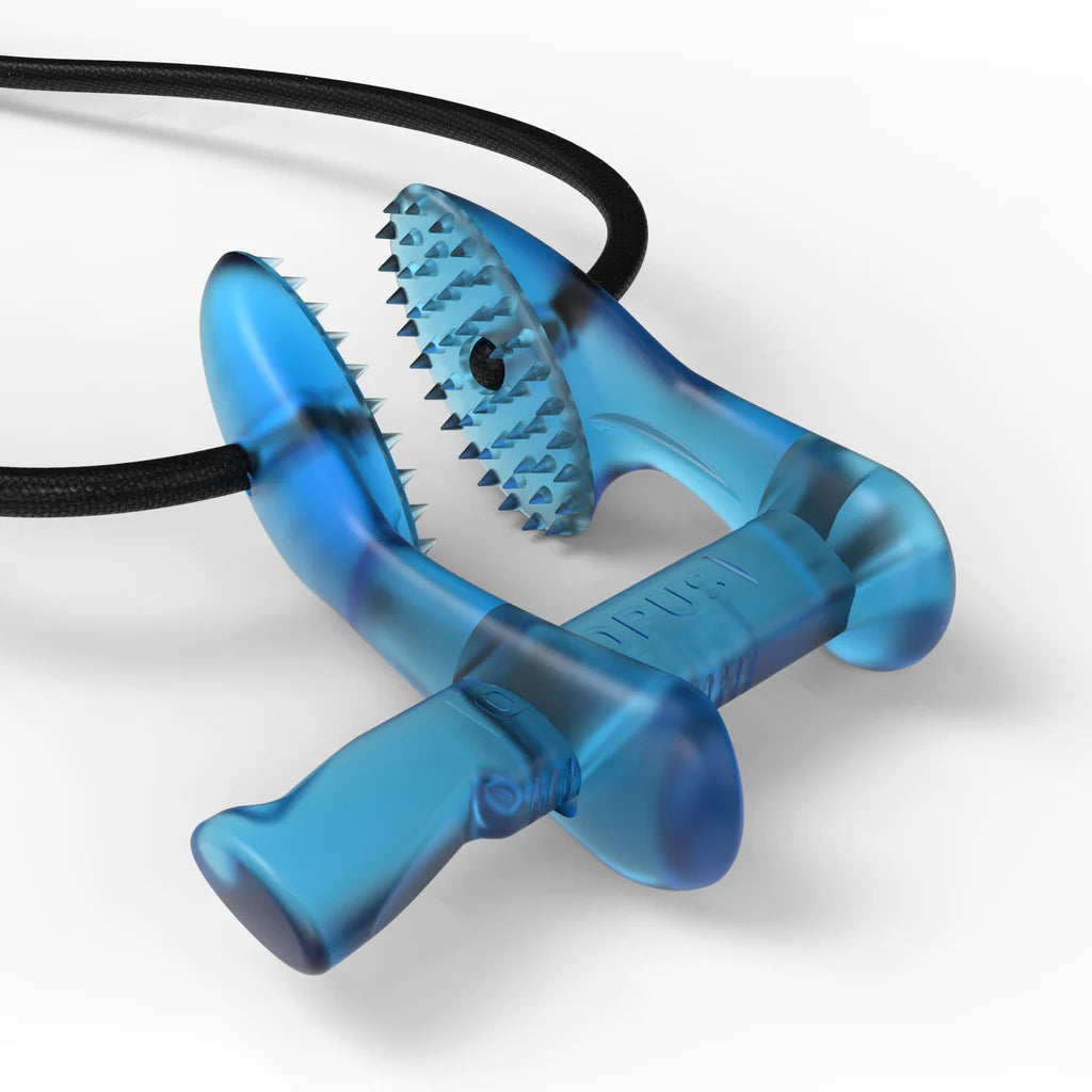 Octopus Freediving Nose Clip - Transparent Blue for Comfortable Snorkeling & Spearfishing - Perfect for Underwater Sports & Training