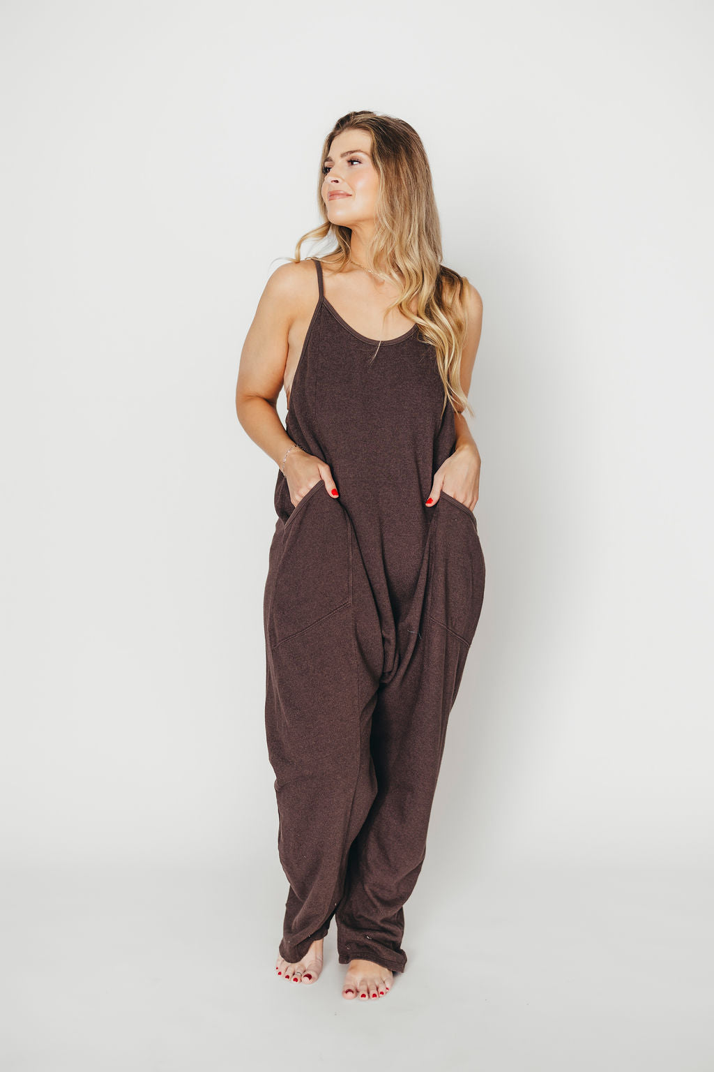 Raelynn Women's Casual Jumpsuit in Washed Black - Stylish One Piece Romper for Everyday Wear, Date Night & Summer Outfits