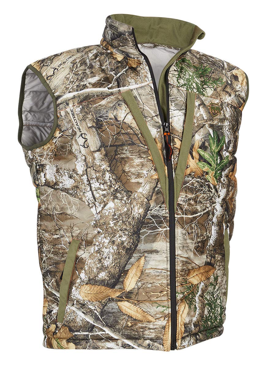 Men's Heat Echo Loft Vest - Lightweight Insulated Puffer Vest for Outdoor Activities, Hiking & Winter Sports | Water-Resistant & Warm