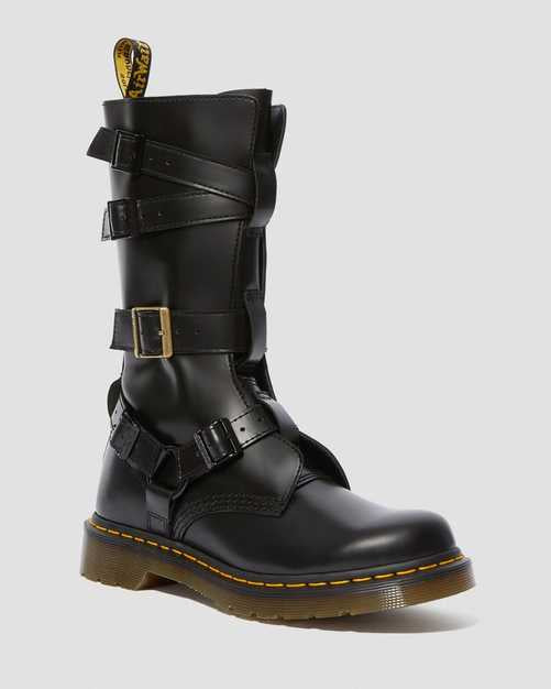 Blake Tall Black Buttero Leather Boots - Premium Italian Leather Ankle Boots for Men | Perfect for Casual Wear, Office & Outdoor Adventures