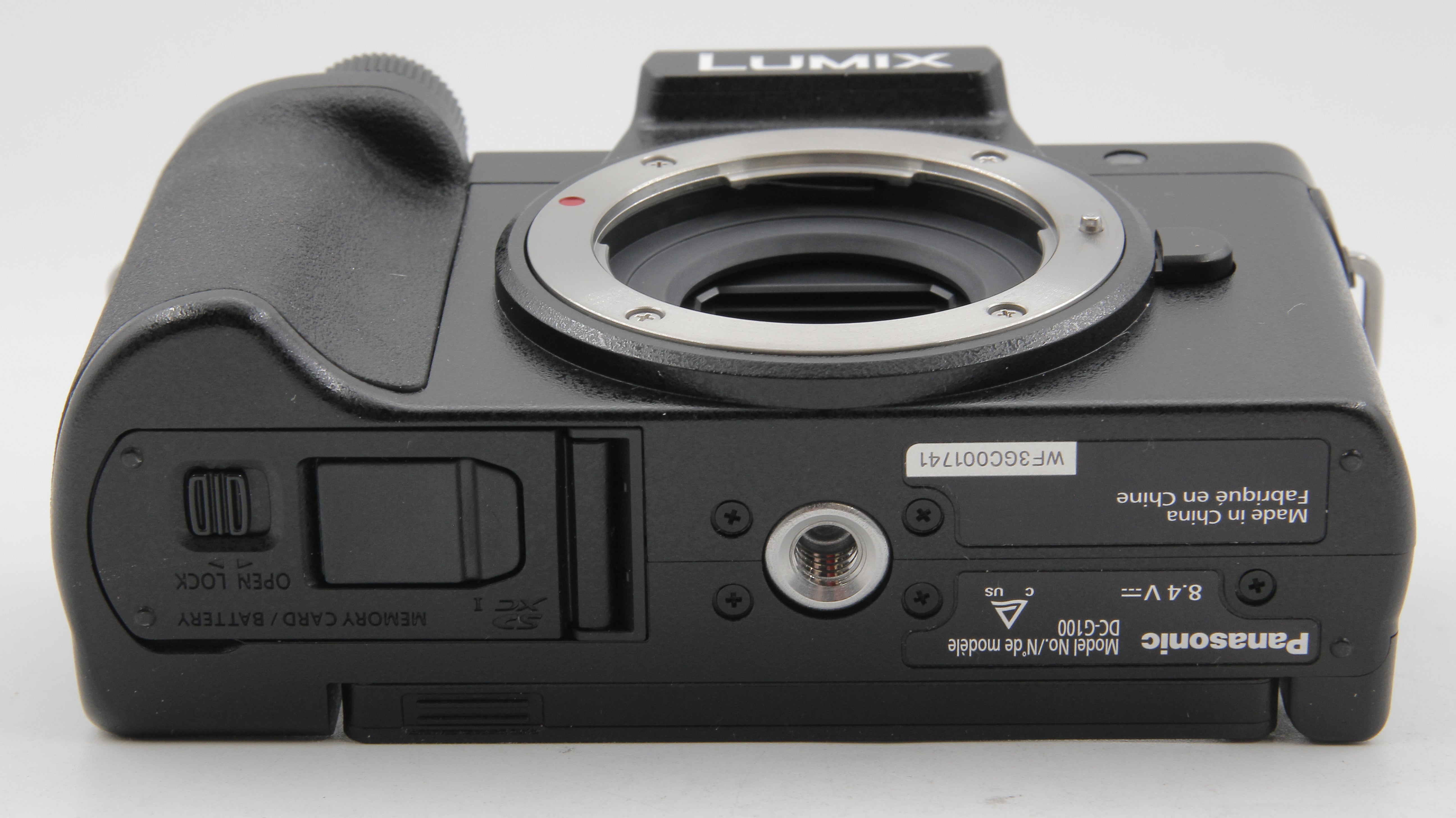 Open Box Panasonic Lumix DC G100 Mirrorless Digital Camera with 12-32mm Lens - Perfect for Vlogging, Travel Photography & Content Creation