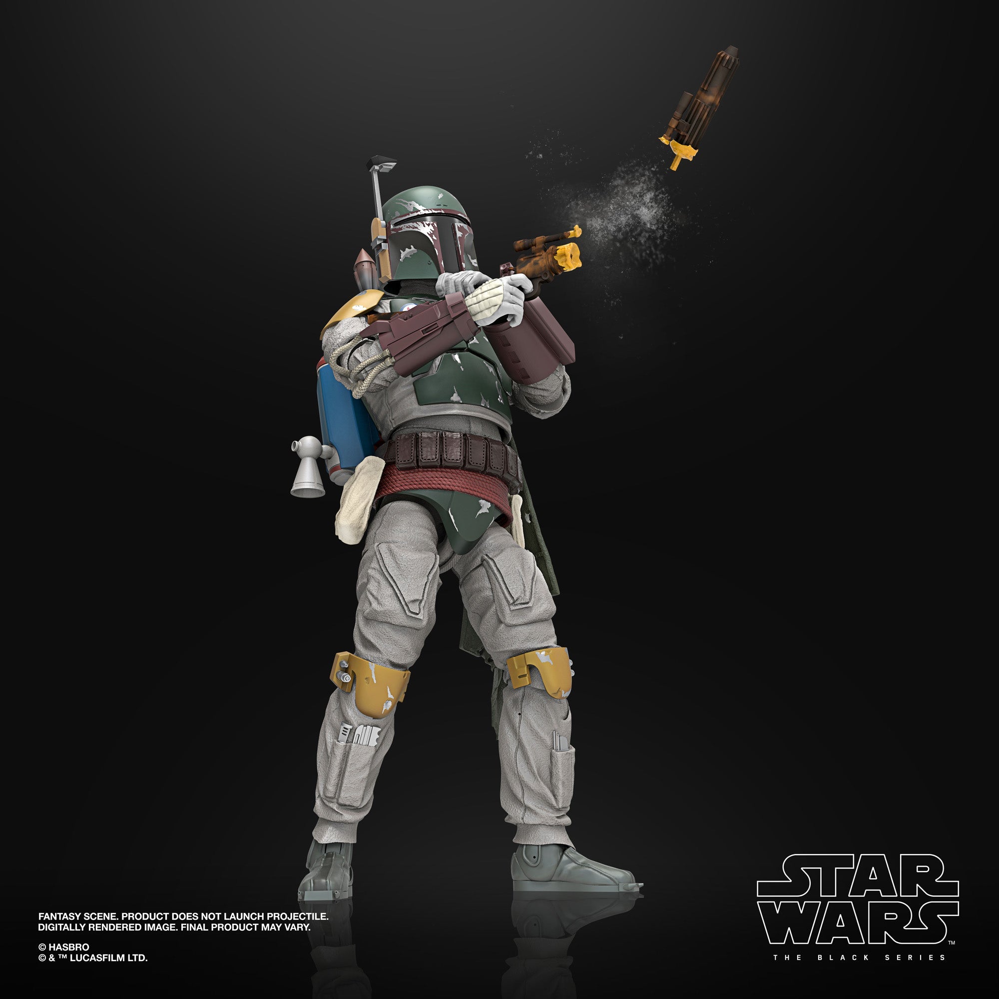 Star Wars The Black Series Boba Fett Return of The Jedi 6-Inch Action Figure - Collectible Toy for Display, Gift Giving & Star Wars Fans