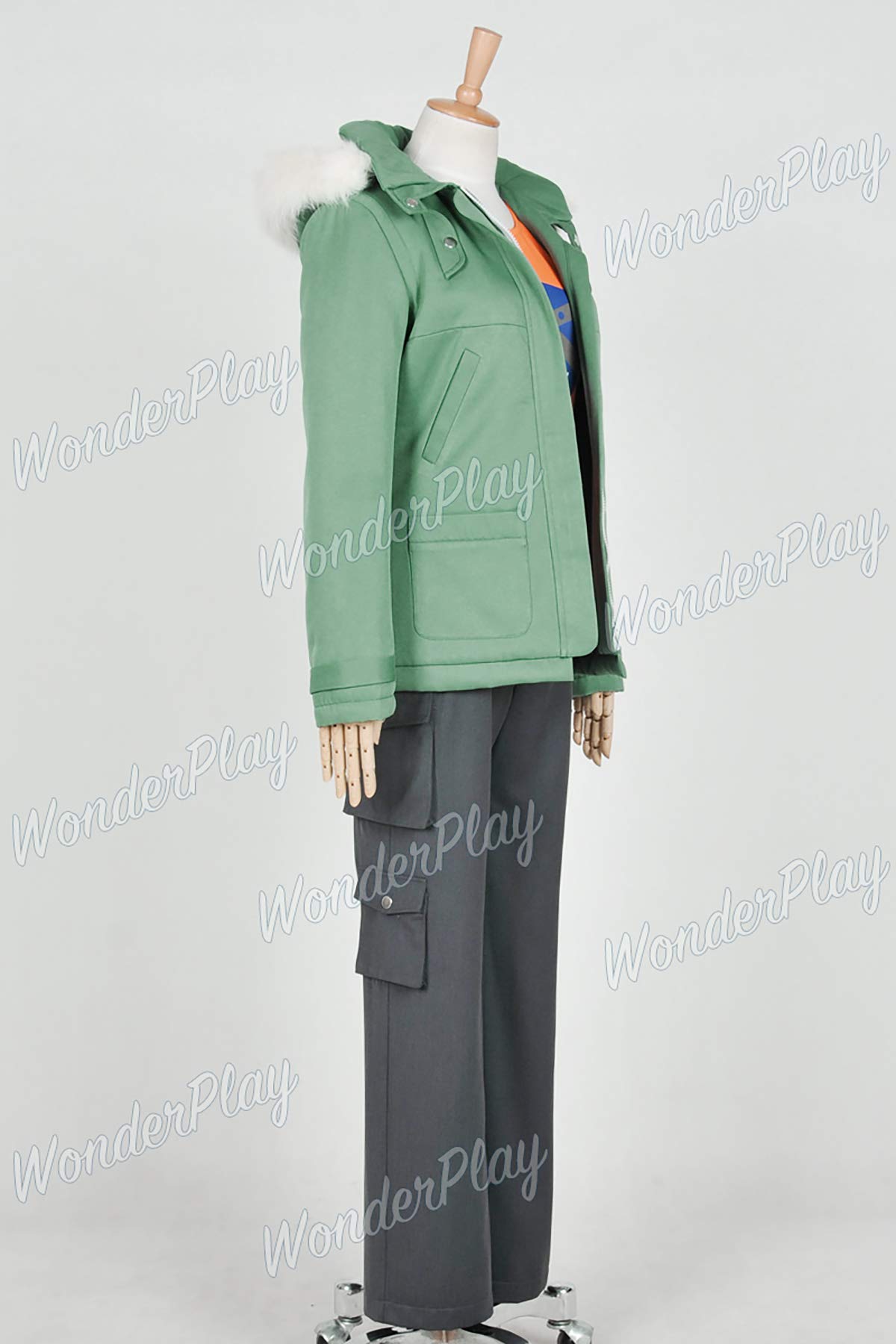 Fairy Tail Loke Cosplay Costume - Anime Loki Uniform Padded Coat for Halloween, Comic Con & Cosplay Events