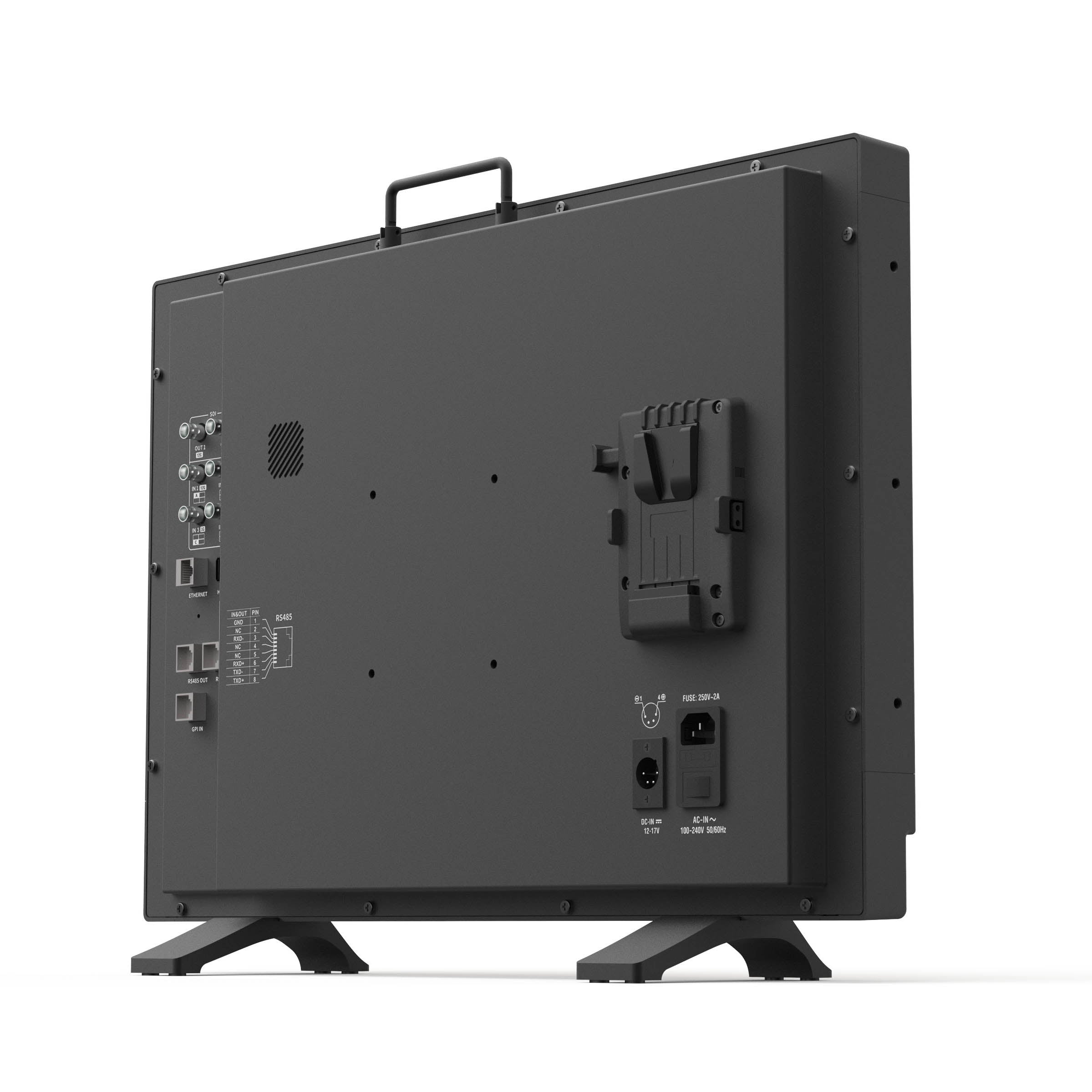 BM H245 23.8 Inch 4K UHD Professional Production Monitor - Ideal for Video Editing, Color Grading & Broadcast Studios (Special Order)