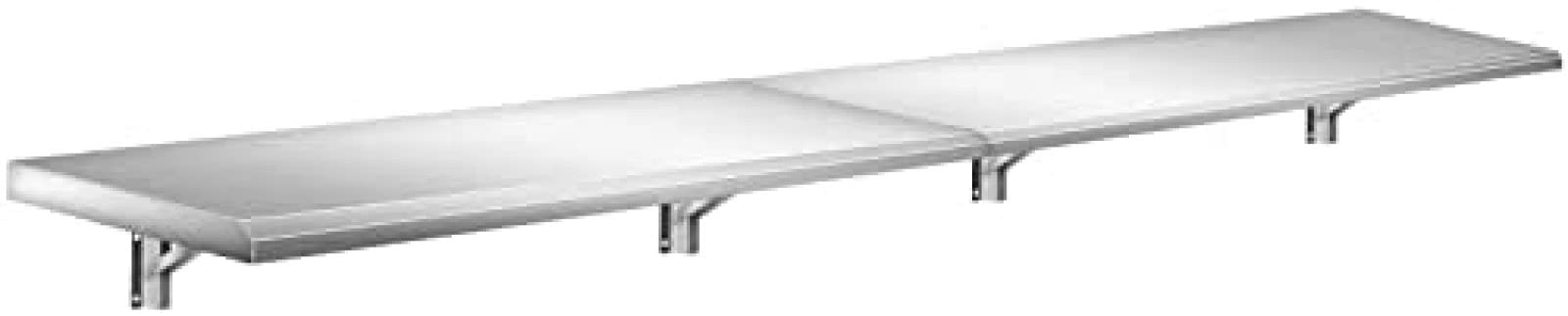 Stainless Steel Wall Mount Shelf - 96