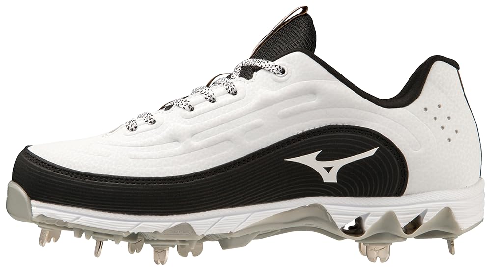 Mizuno Women's Swift 8 Low Metal Softball Cleats - 9-Spike Traction for Enhanced Performance | Perfect for Fastpitch Softball Games & Field Training